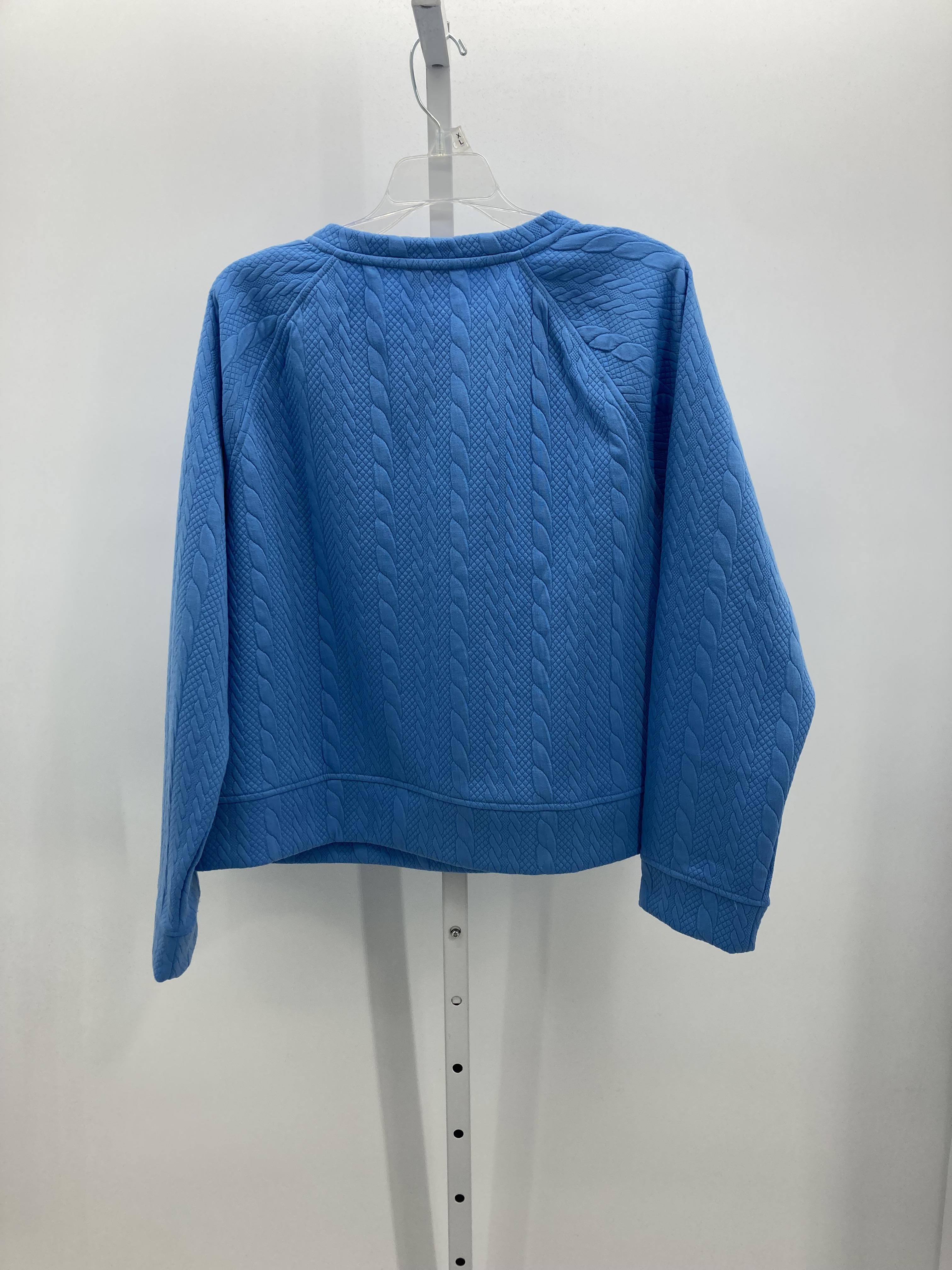 Talbots Size Extra Large Misses Long Sleeve Shirt