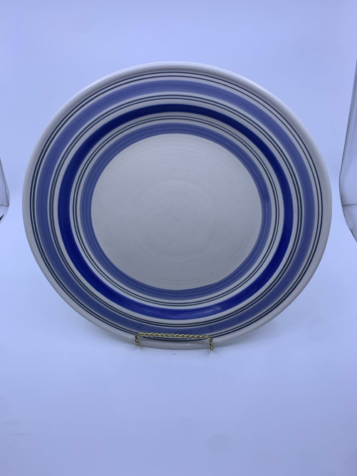 BLUE AND WHITE PFALTZGRAFF PLATTER.