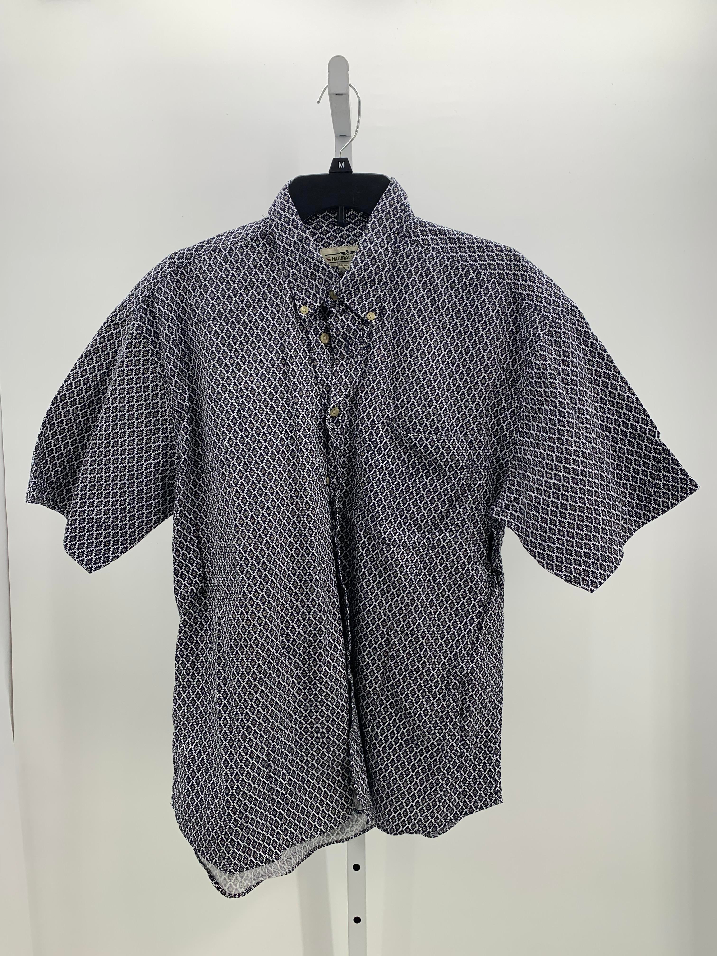 PATTERN BTN DOWN SHIRT