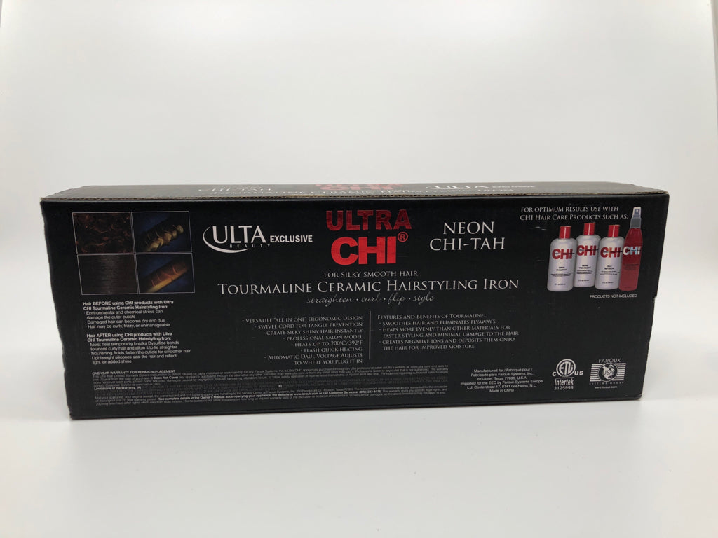 NIB CHI CHEETAH HAIRSTYLING IRON.