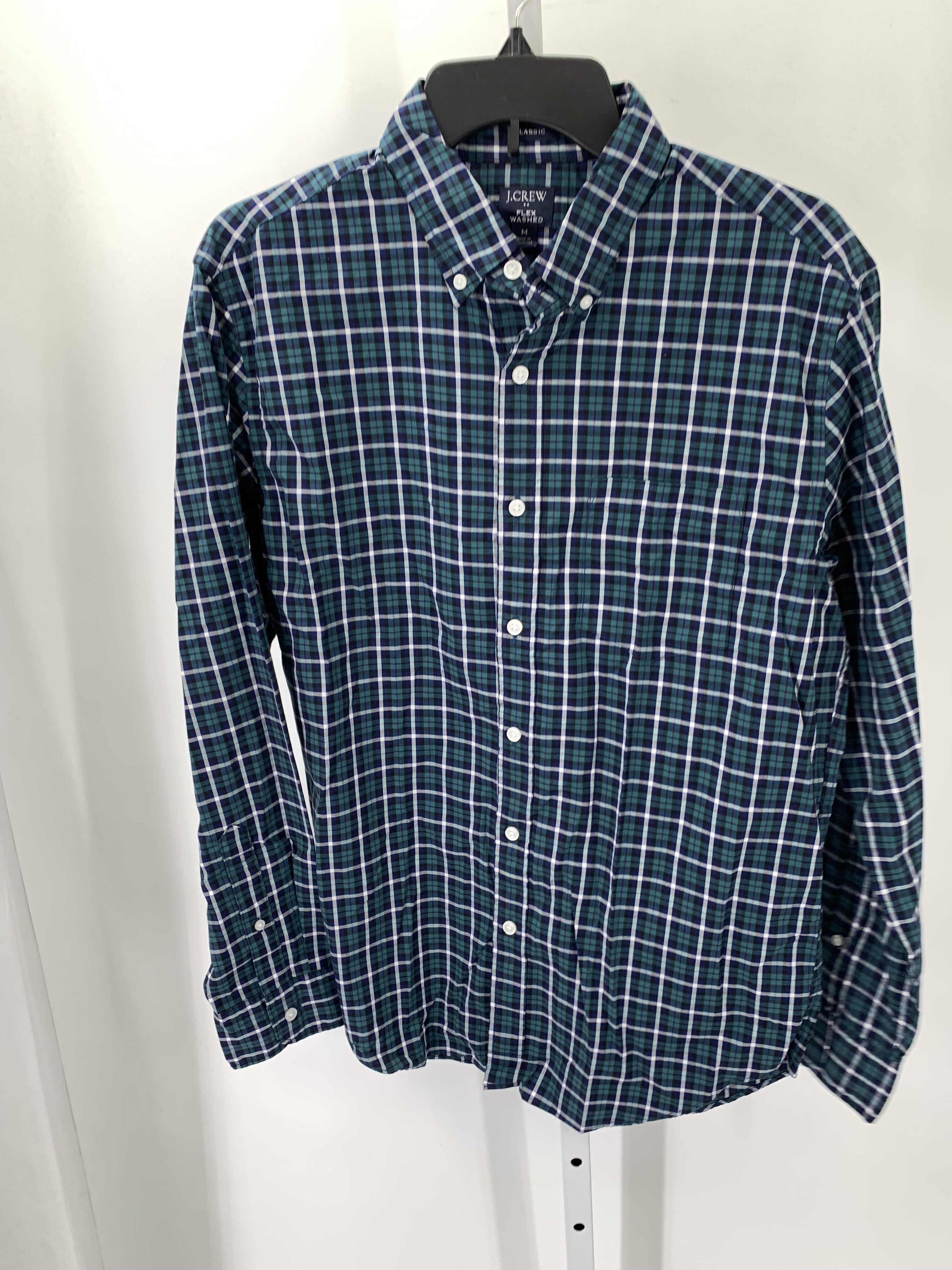PLAID BTN DOWN