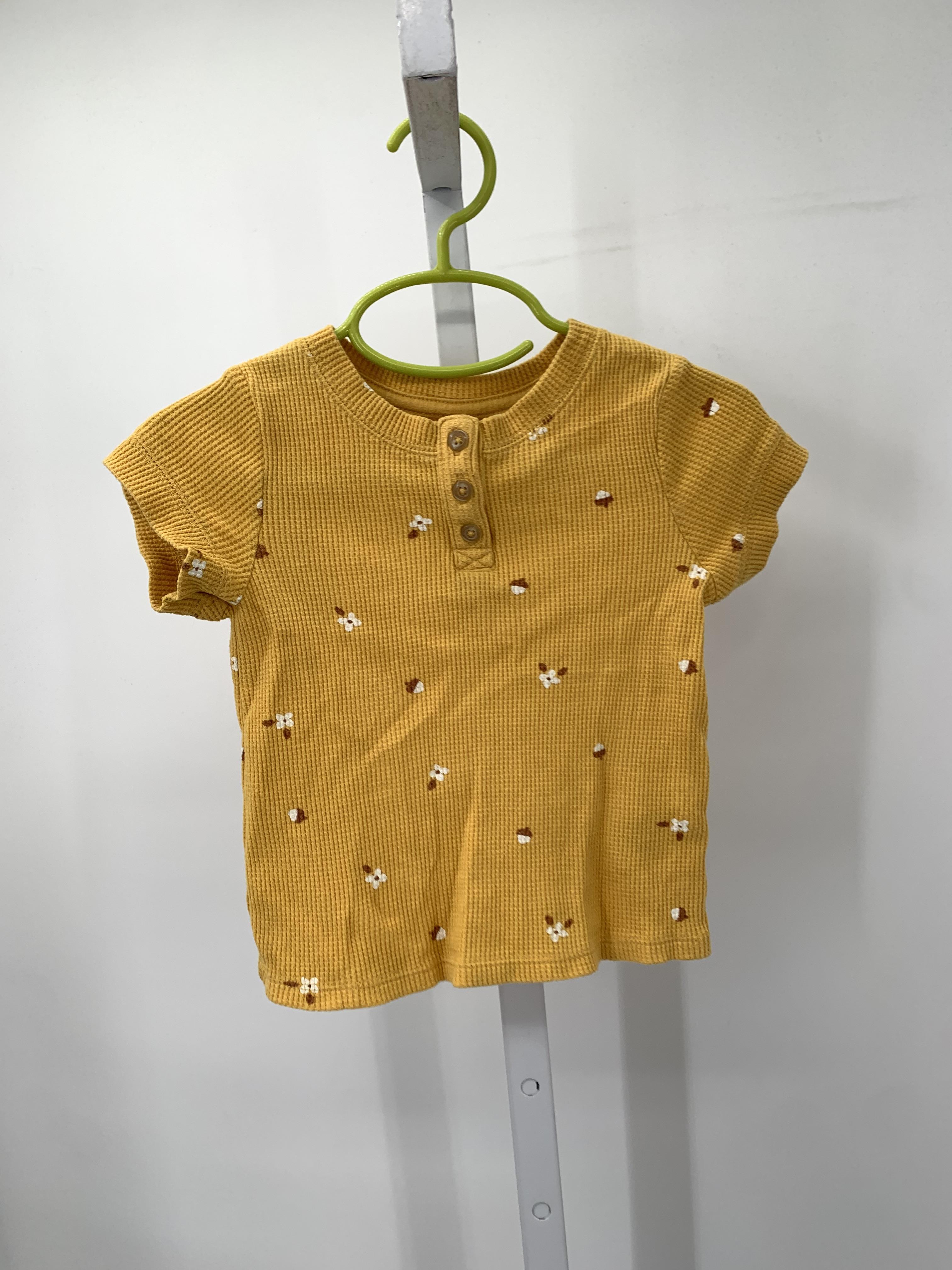 Cat & Jack Size 2T Girls Short Sleeve Shirt