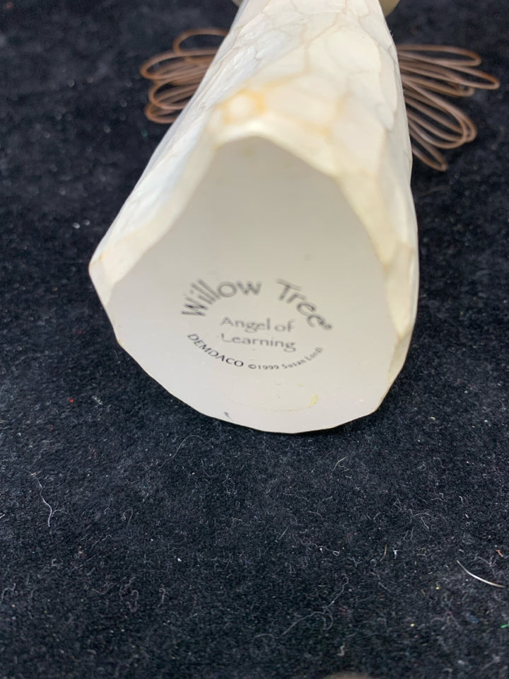 "ANGEL OF LEARNING" GIRL HOLDING BOOK-WILLOW TREE.