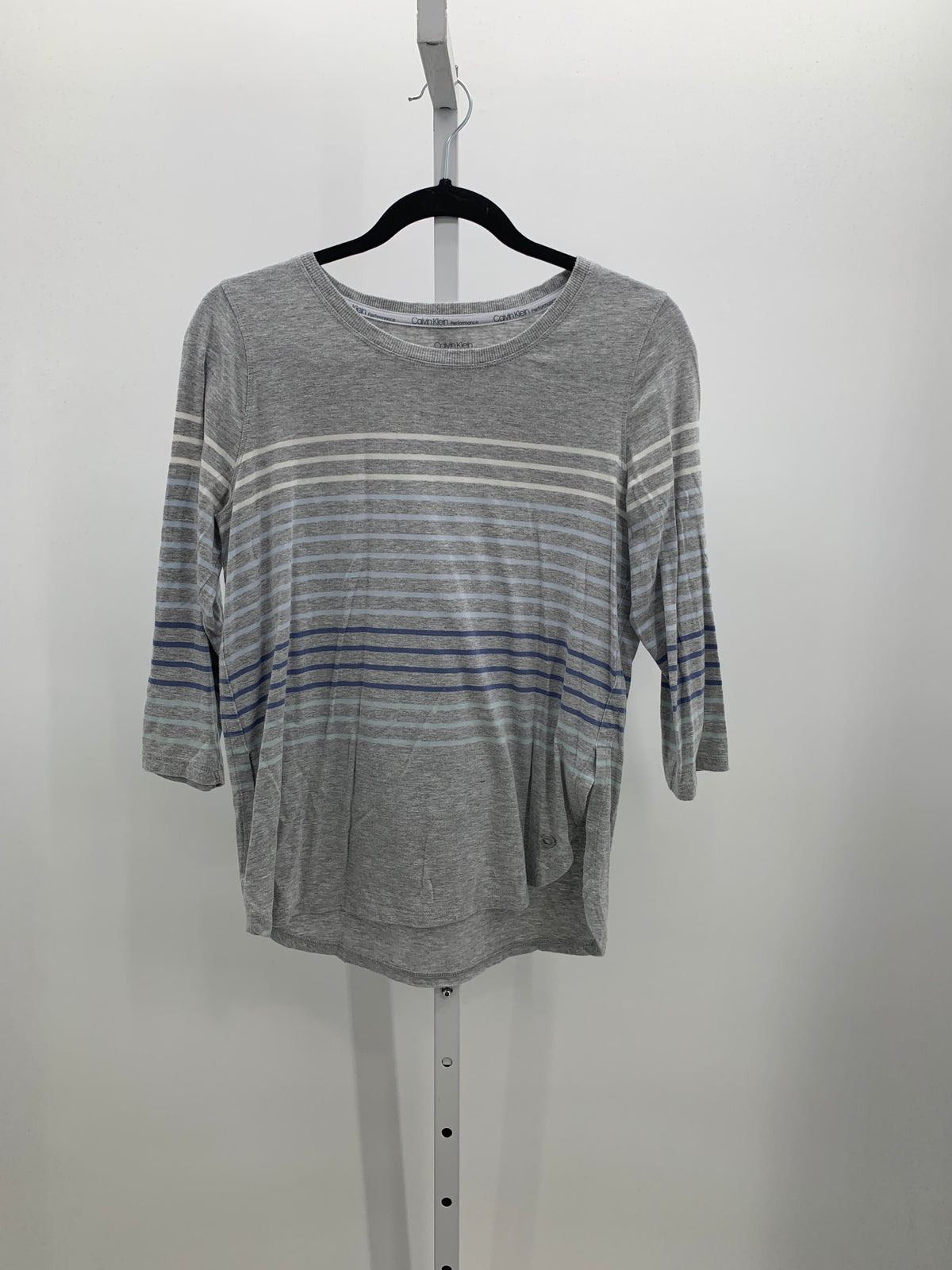 Calvin Klein Size Small Misses 3/4 Sleeve Shirt