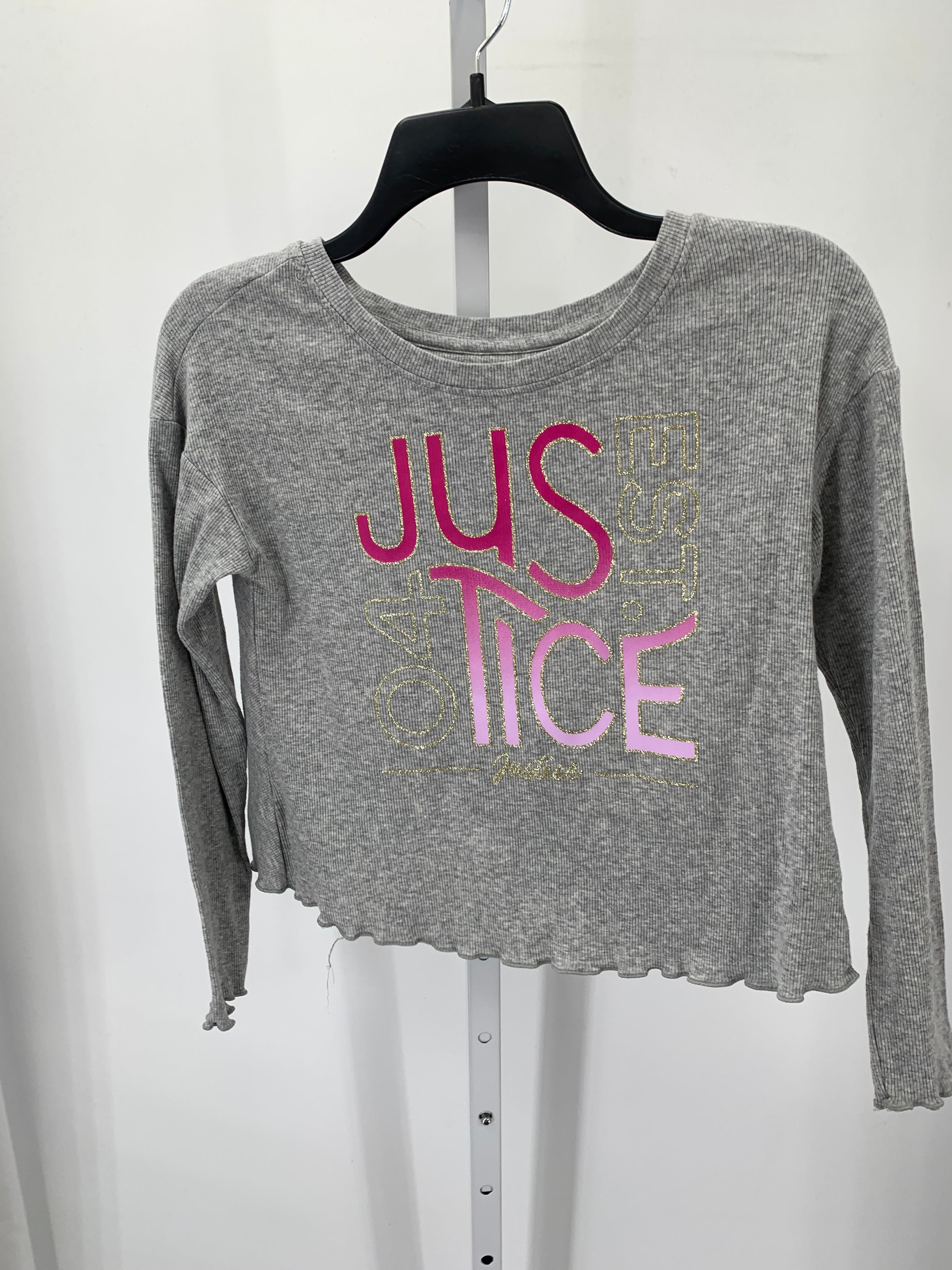 Justice Size 10 Girls Long Sleeve Shirt