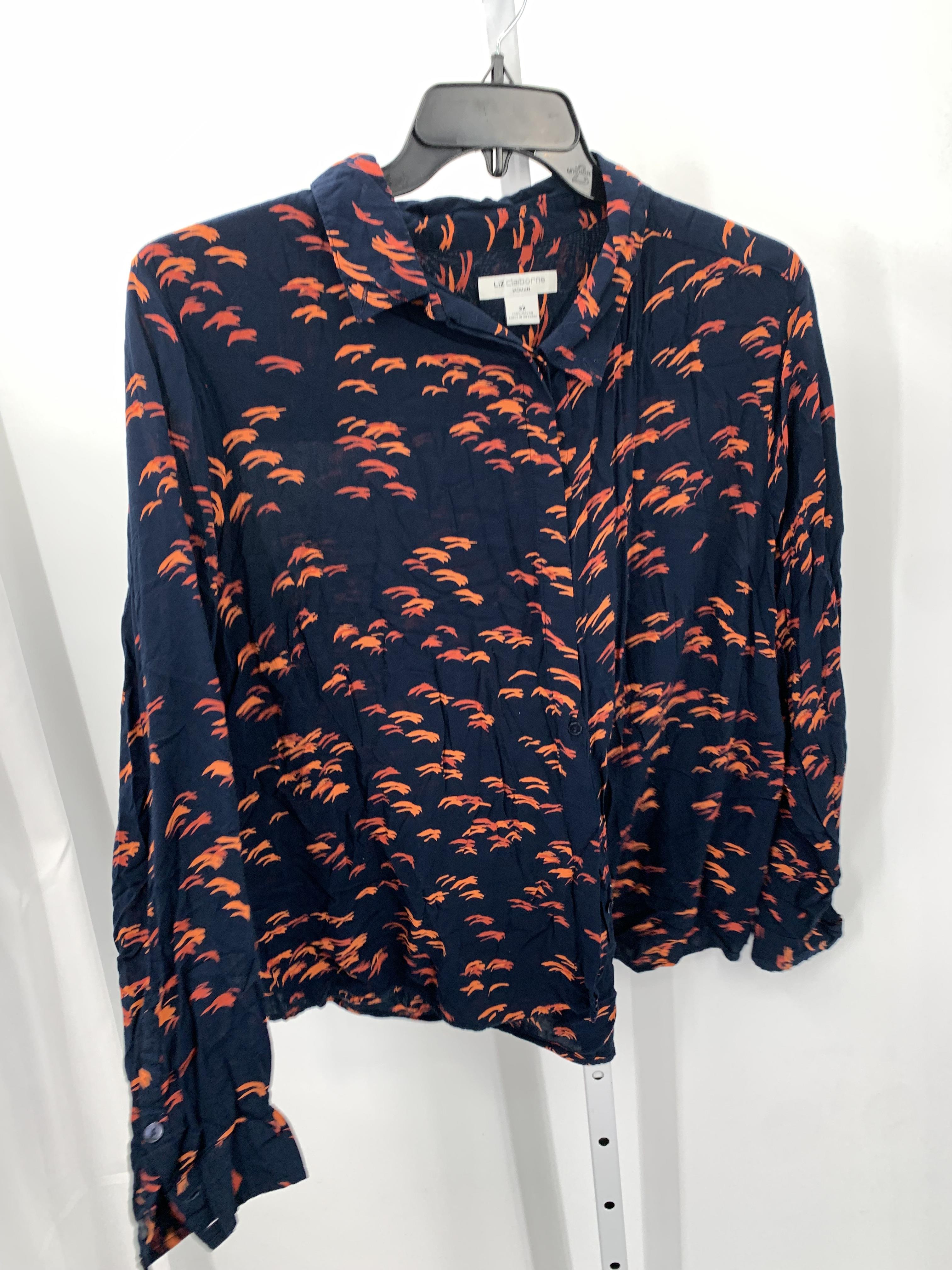 Liz Claiborne Size 3X Womens Long Sleeve Shirt