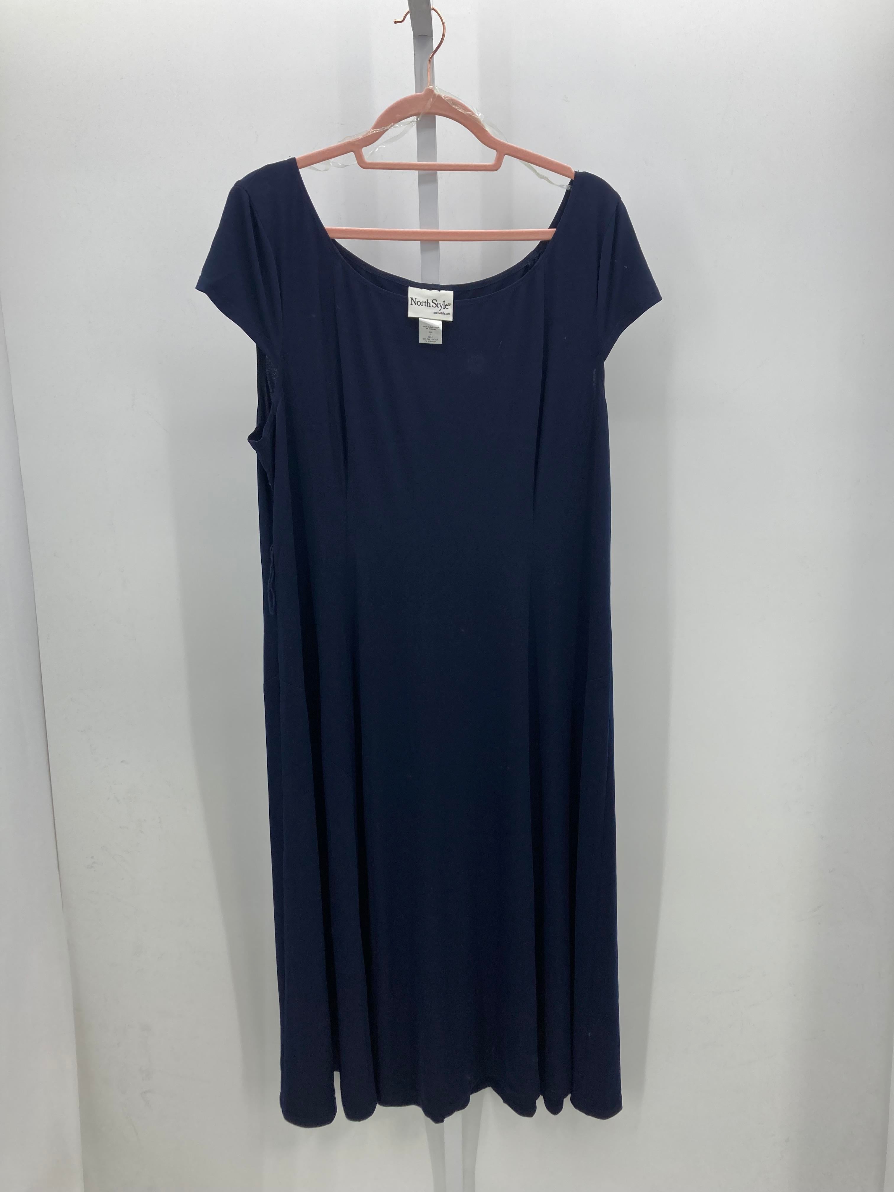 North Style Size 18 W Womens Short Sleeve Dress