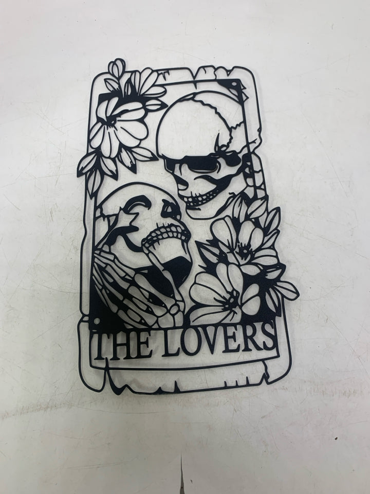 METAL THE LOVERS SKULLS/FLORAL.