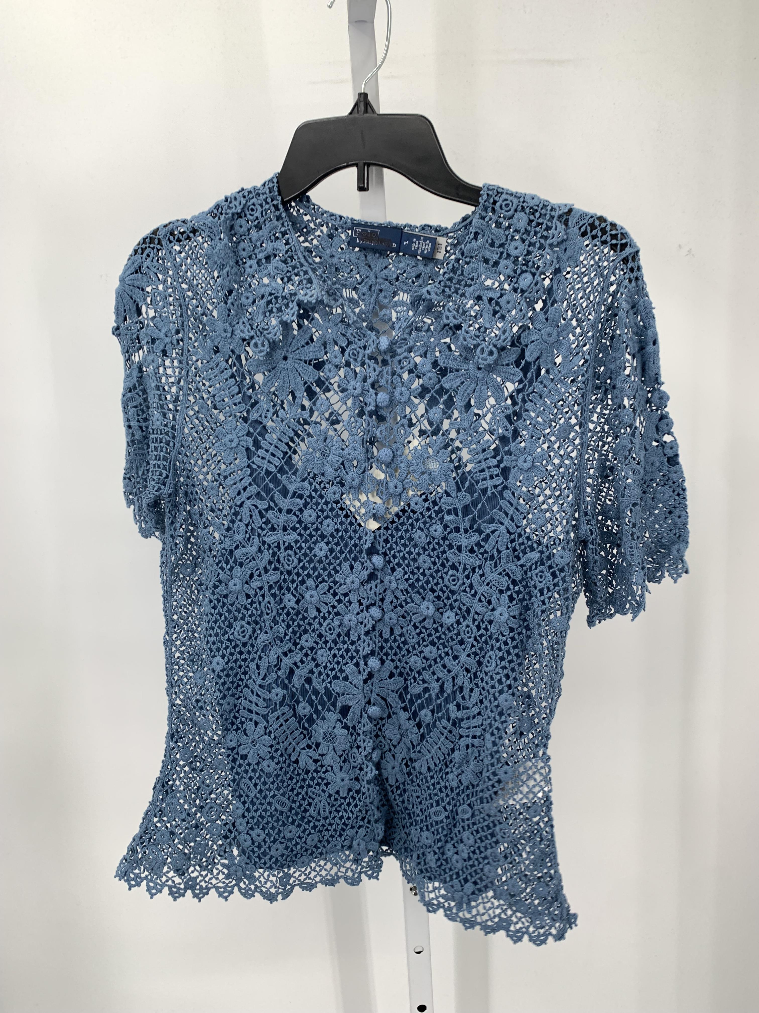 Ralph Lauren Size Medium Misses Short Sleeve Shirt