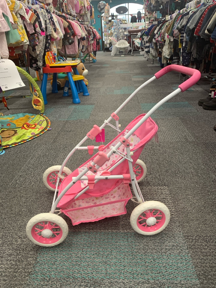 You Me - Pink Convertible Pram Stroller