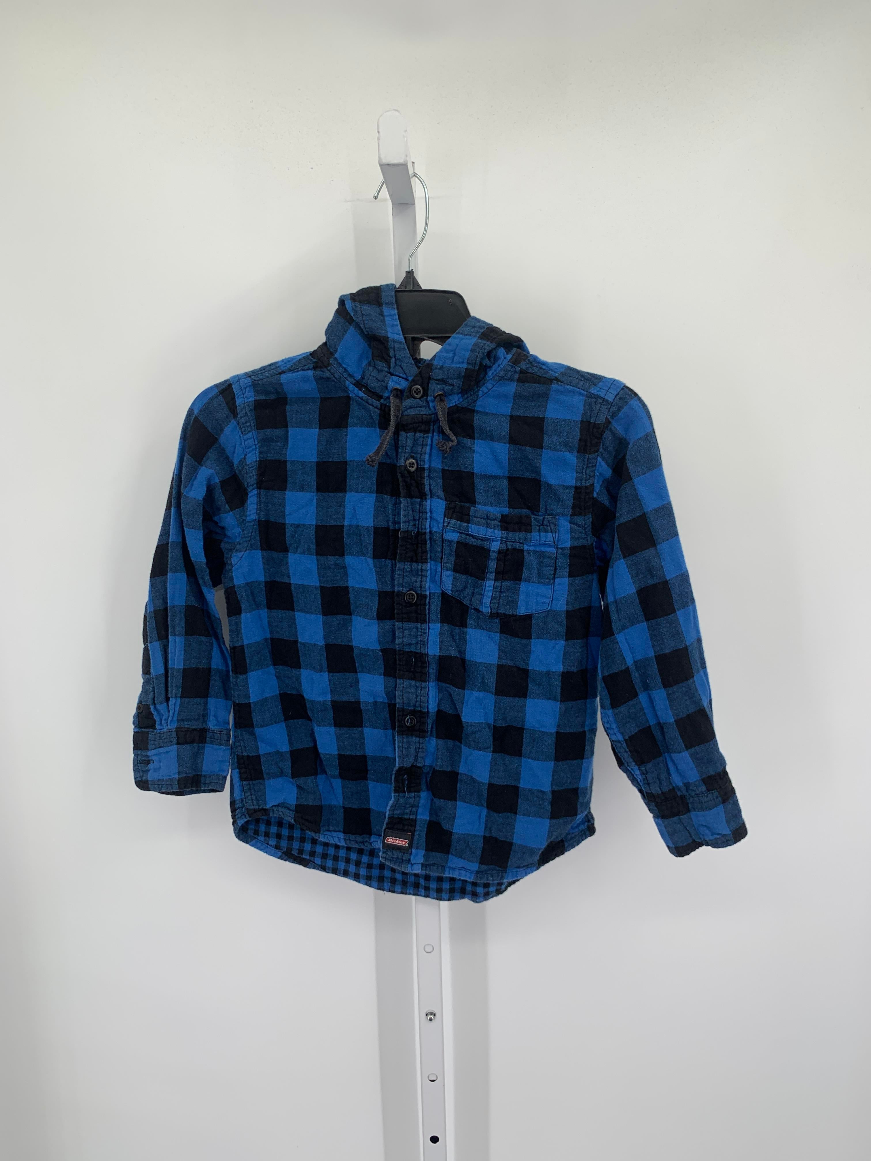 CHECKERED HOODED BUTTON DOWN