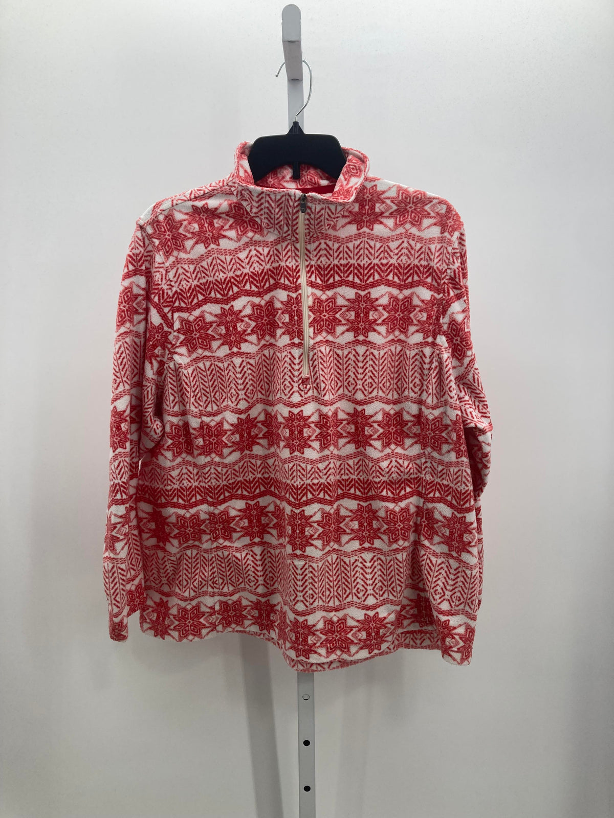 Lands End Size 1X Womens Long Sleeve Shirt