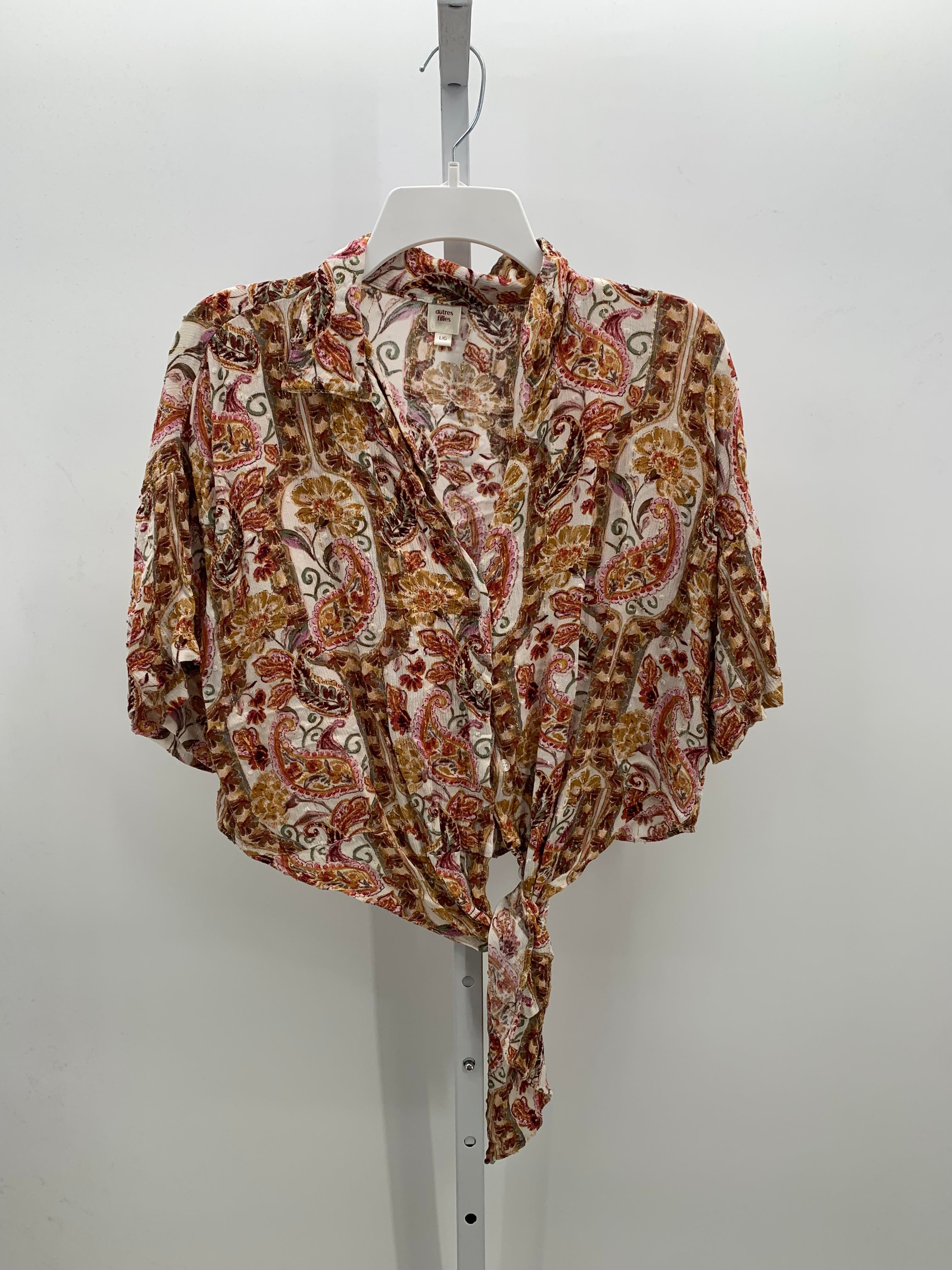 Size Large Misses Short Sleeve Shirt