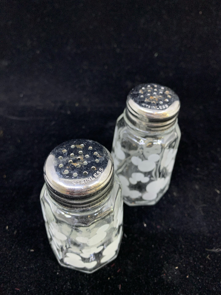 MICKEY MOUSE SALT & PEPPER SHAKERS.