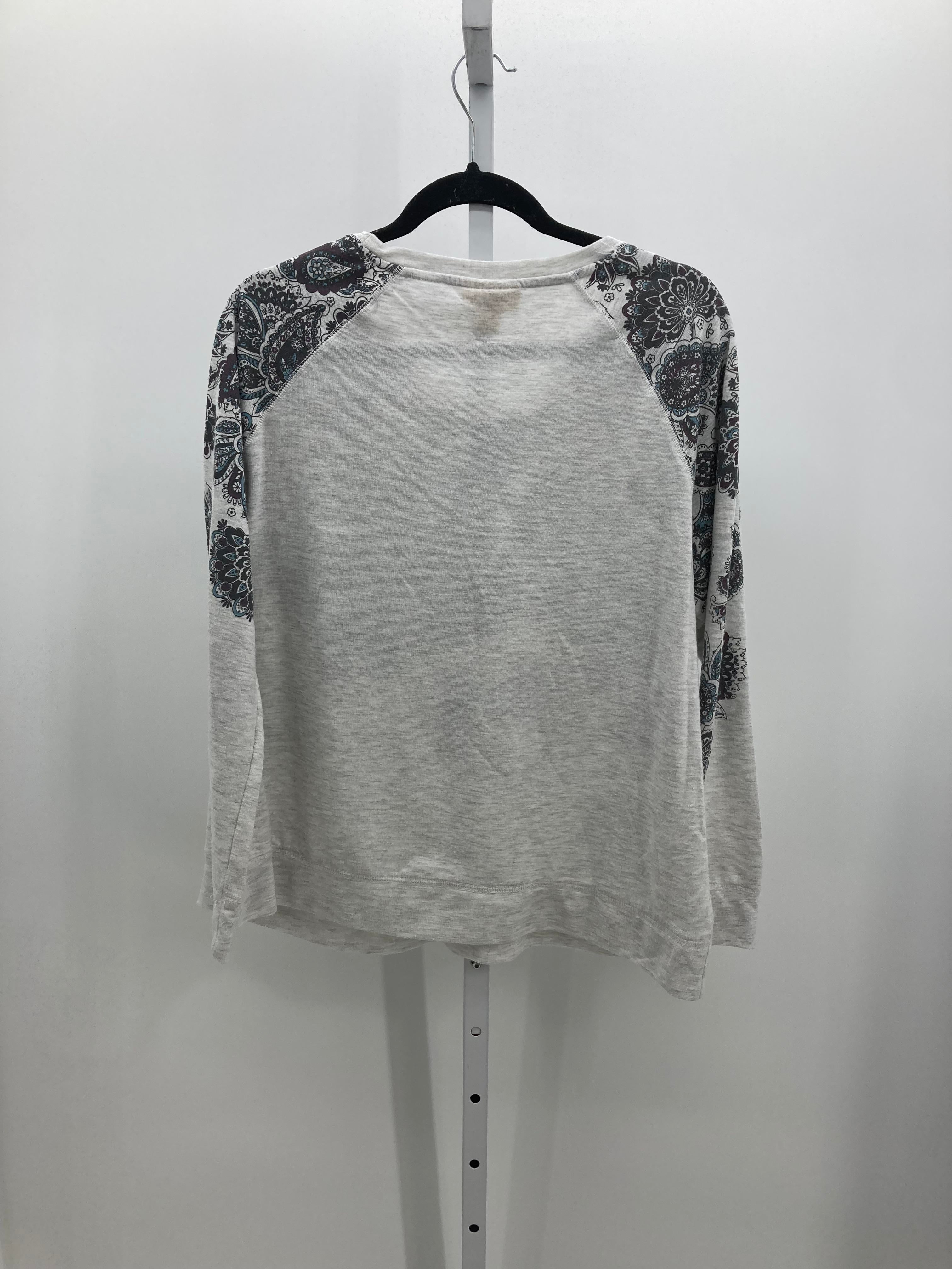 Style & Co. Size Large Misses Long Sleeve Shirt