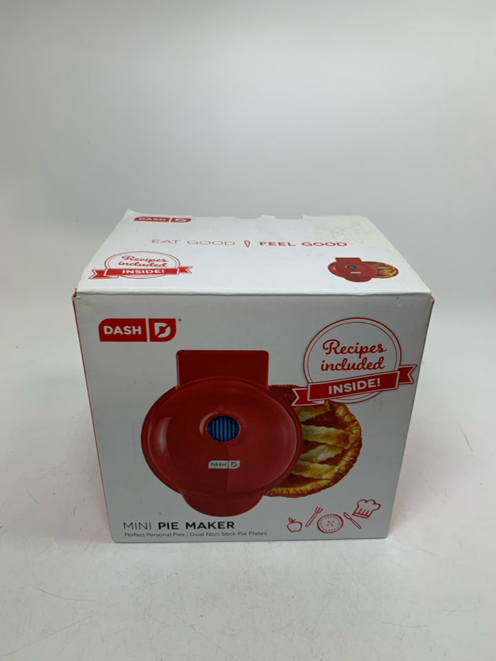 NIB MINI PIE PERSONAL MAKER NONSTICK.