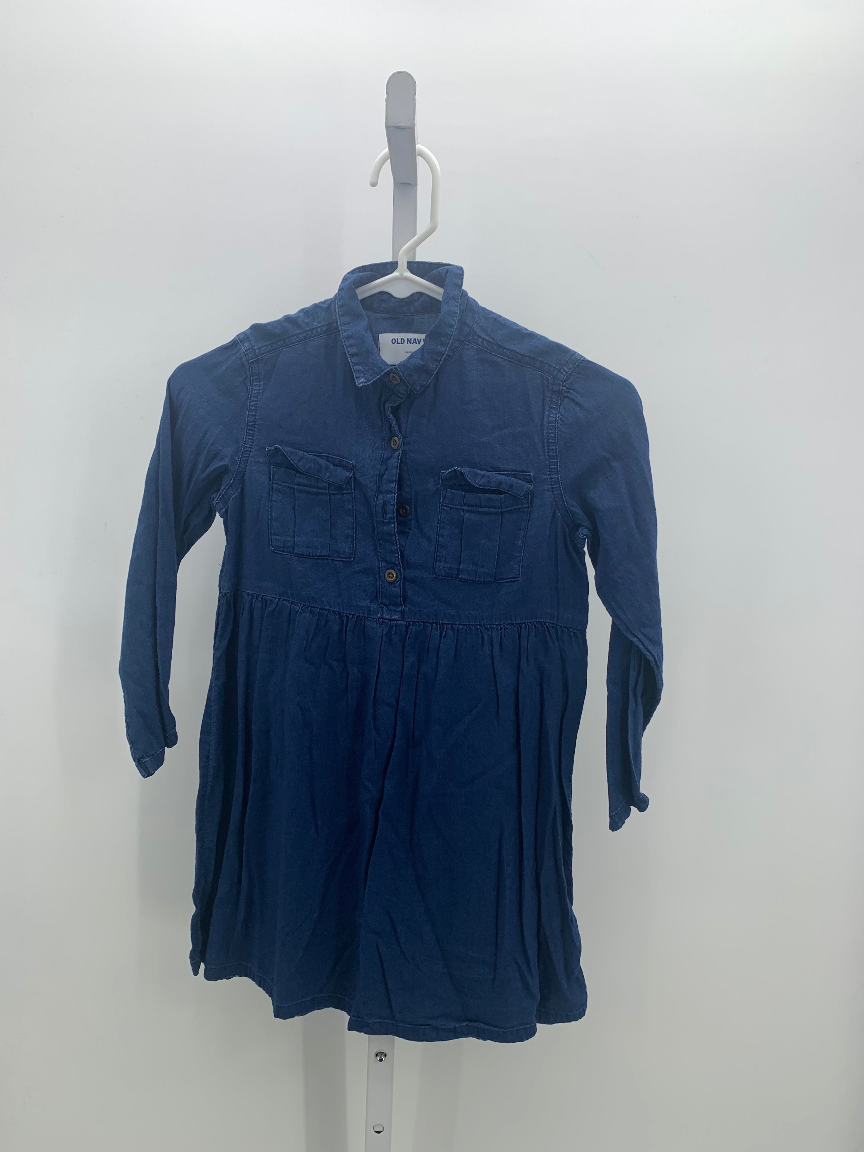 Old Navy Size 6-7 Girls Long Sleeve Dress
