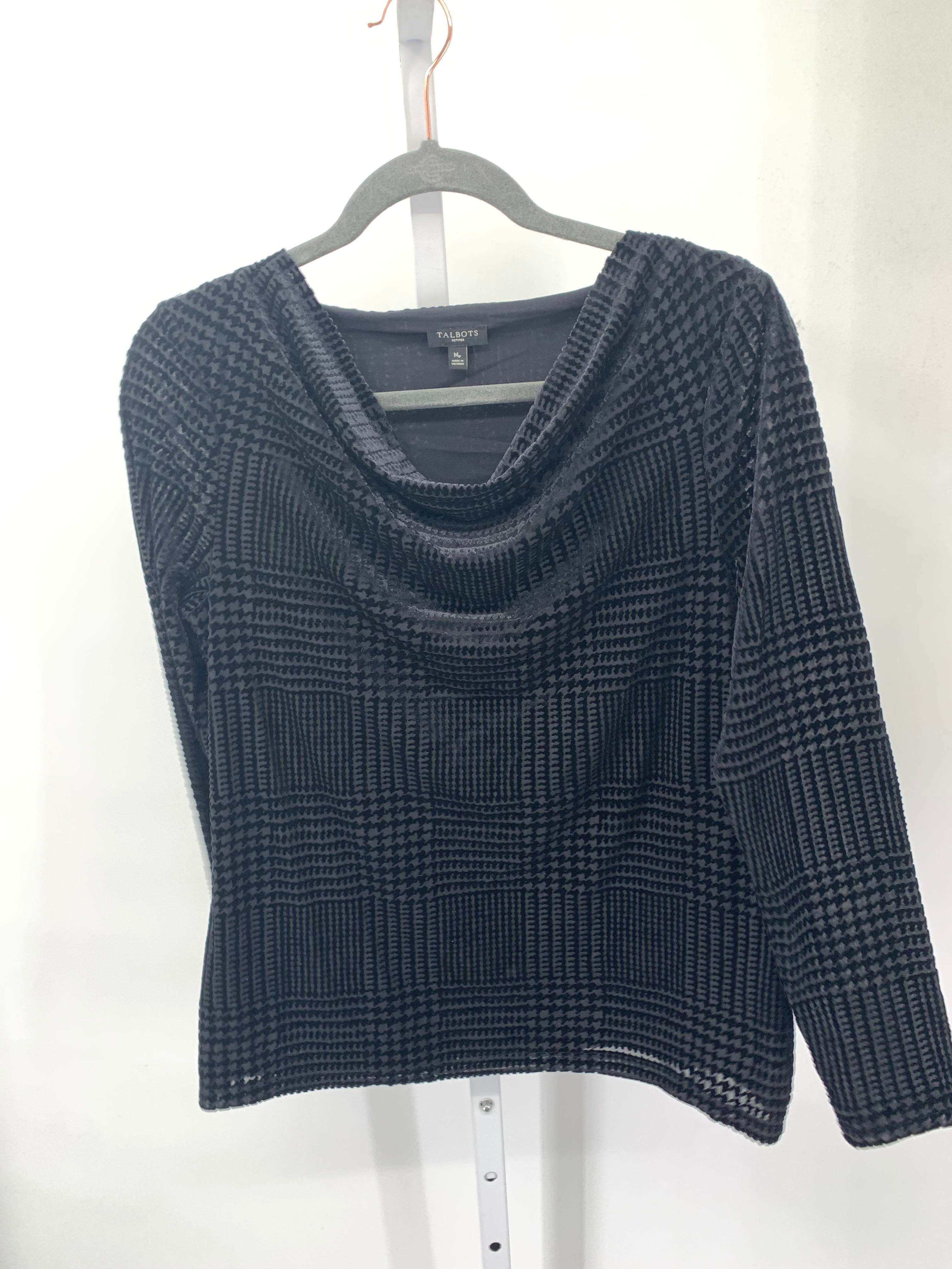 Talbots Size Medium Petite Petite Long Sleeve Shirt