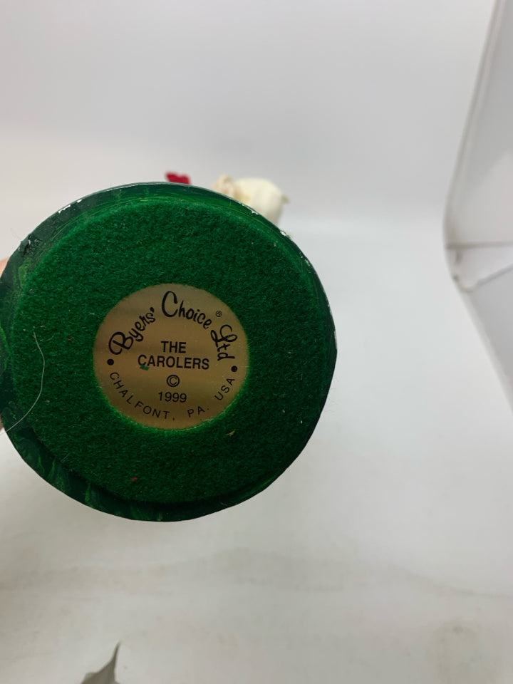 VTG BYER'S CHOICE CAROLER SAILOR W/ ROPE 1999.