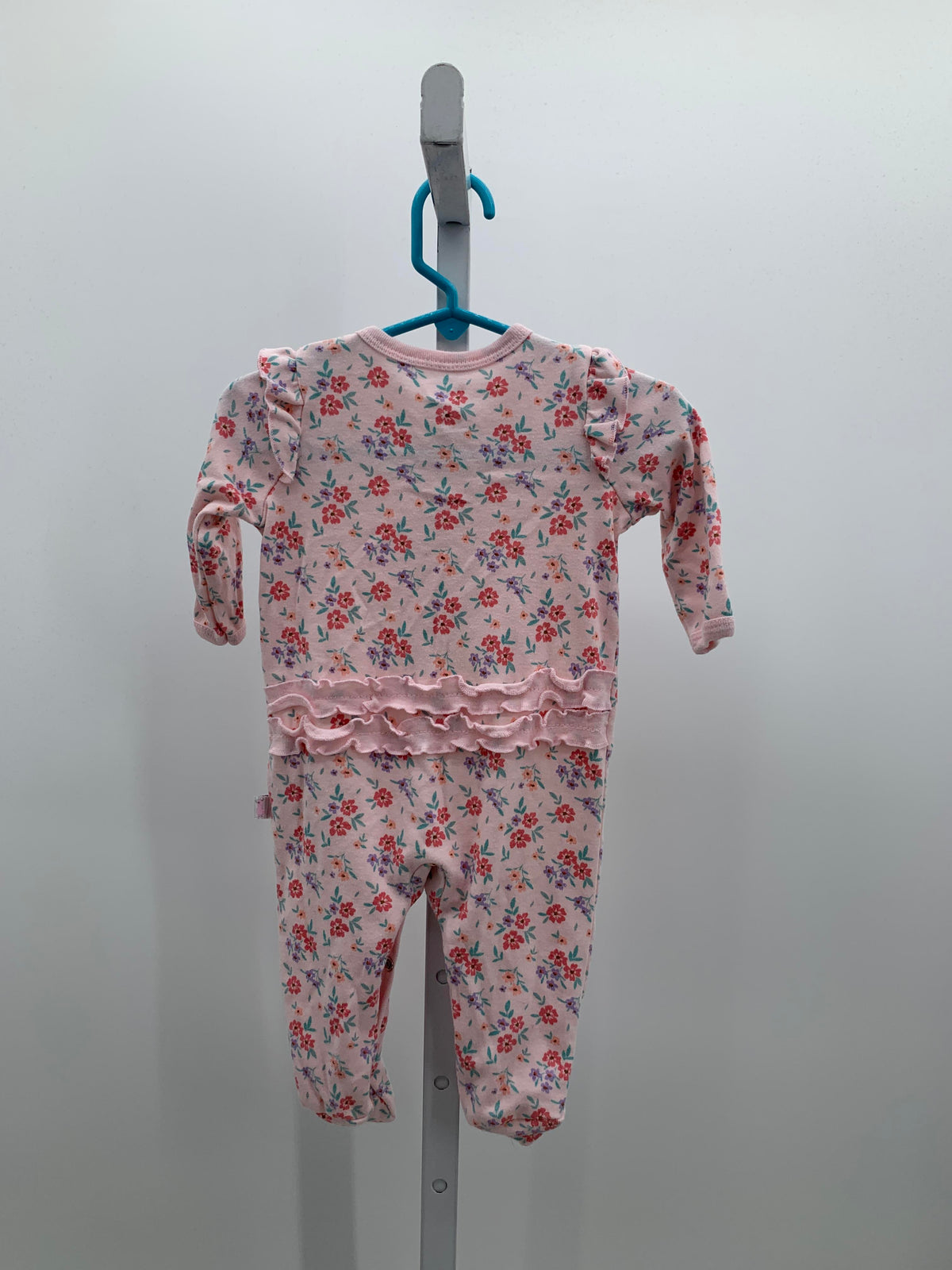 Size 3-6 Months Girls Long Slv. Romper