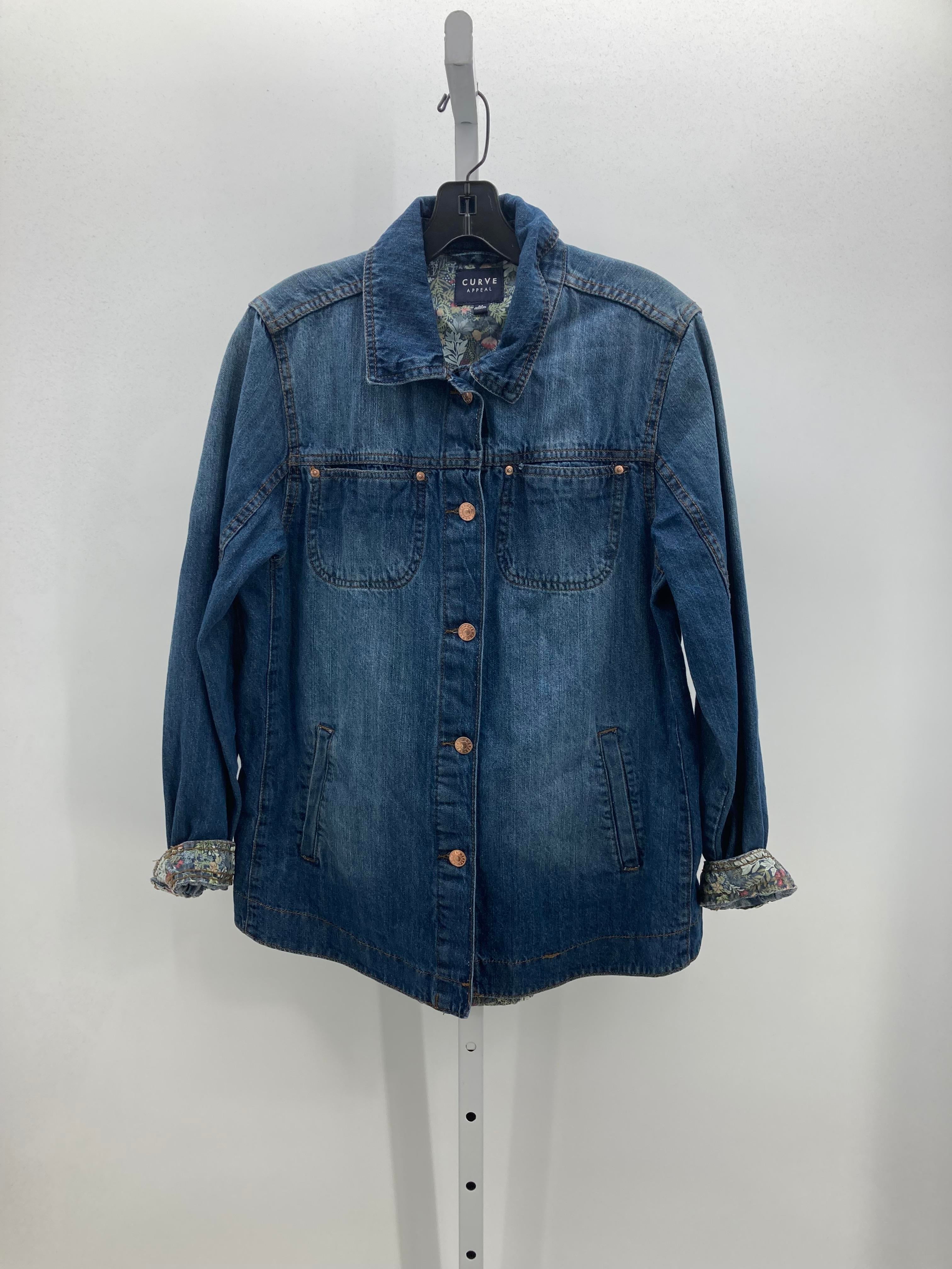 Curve Appeal Size Medium Misses Lightweight Jacket