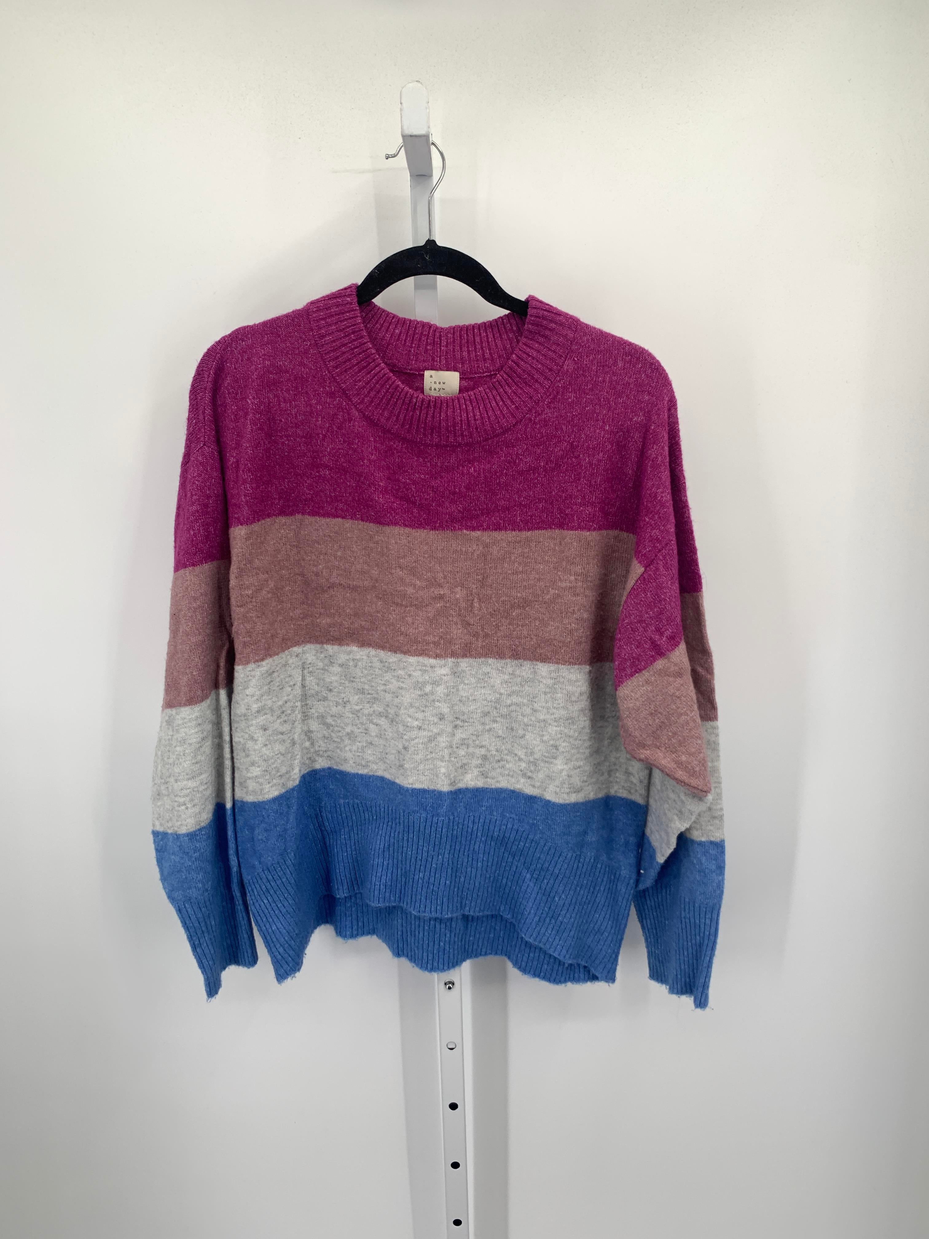 A New Day Size X Small Misses Long Slv Sweater