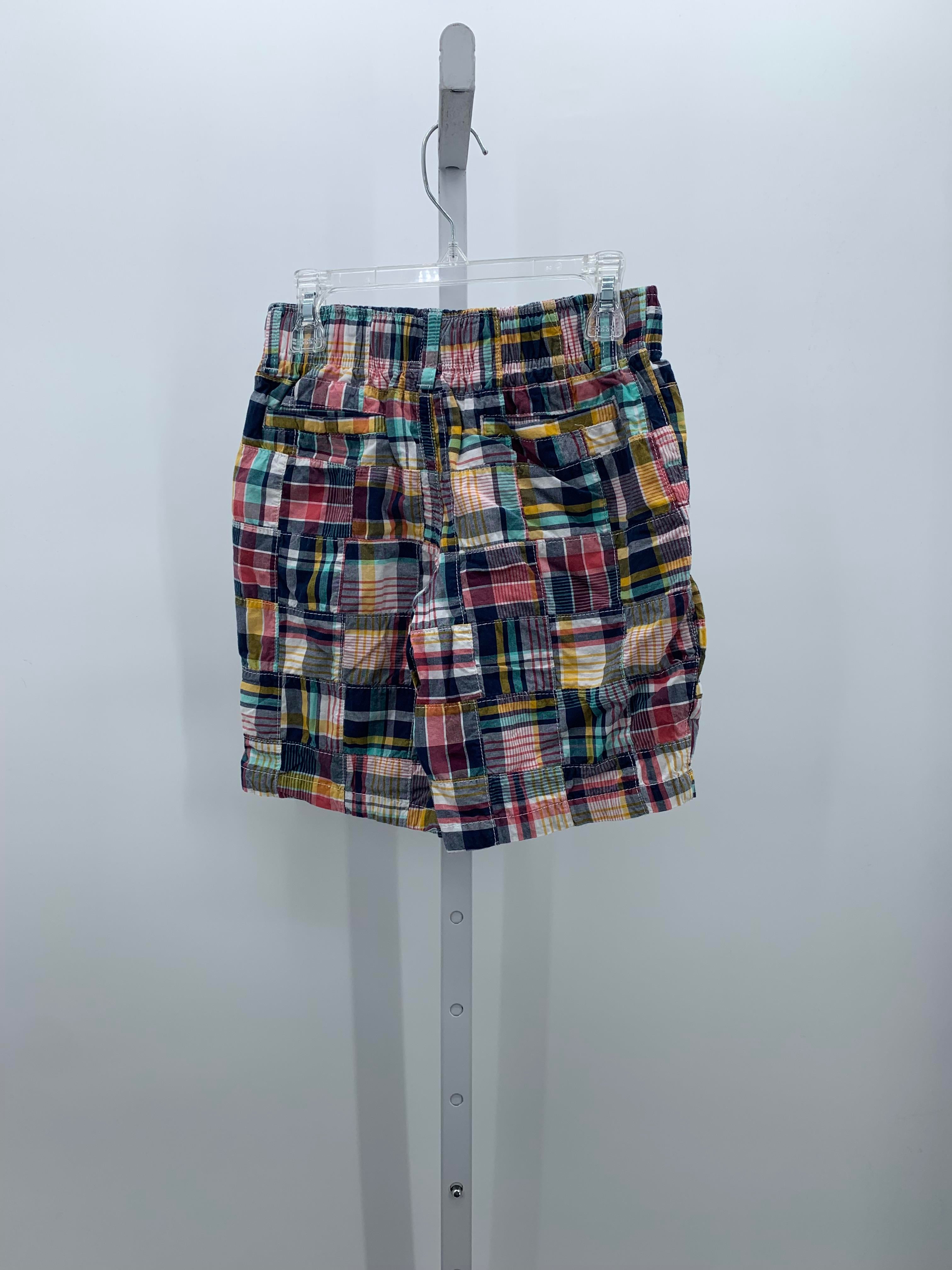 PLAID ELASTIC WAIST