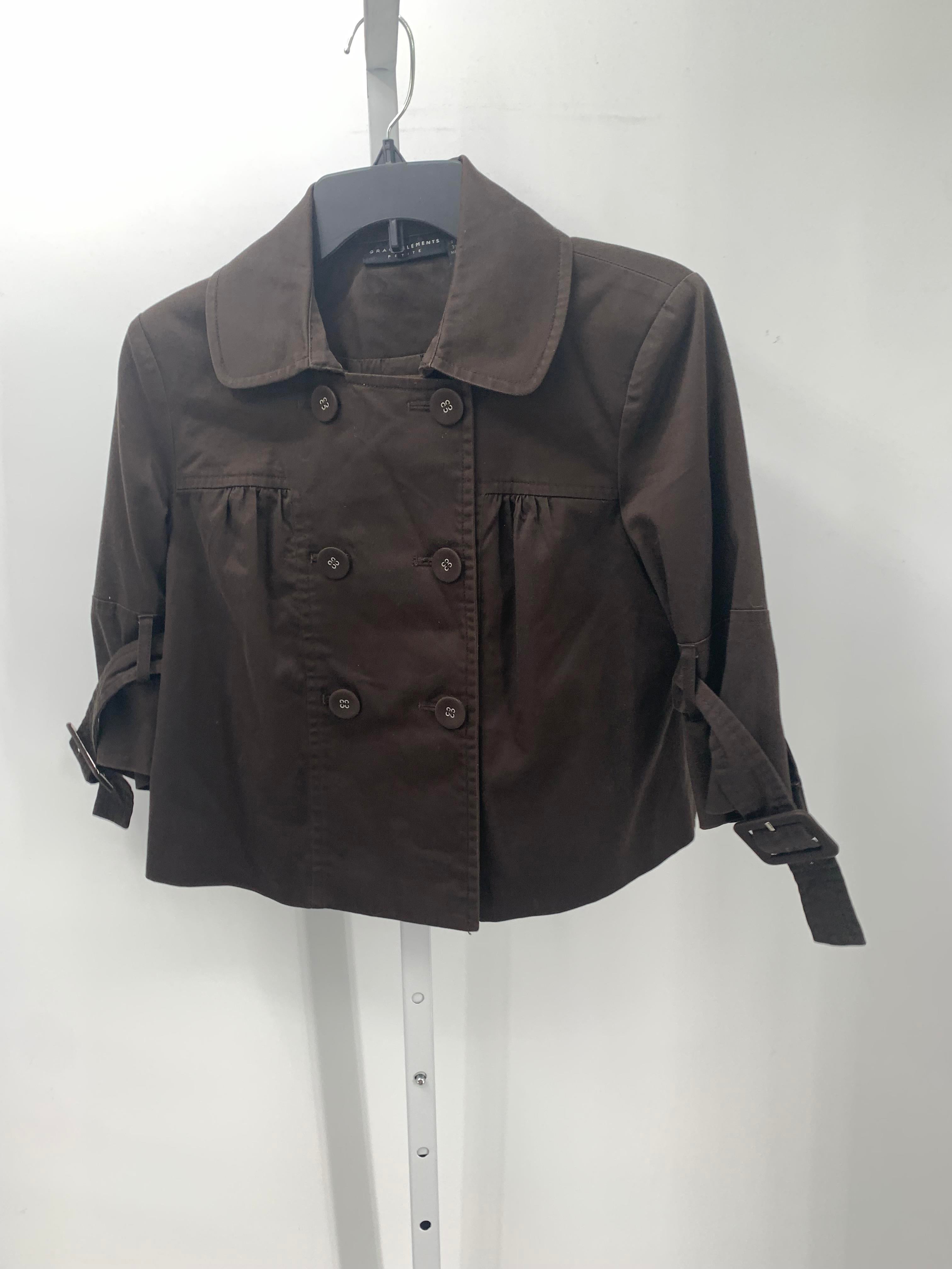 Grace Elements Size 8 Petite Petite Lightweight Jacket