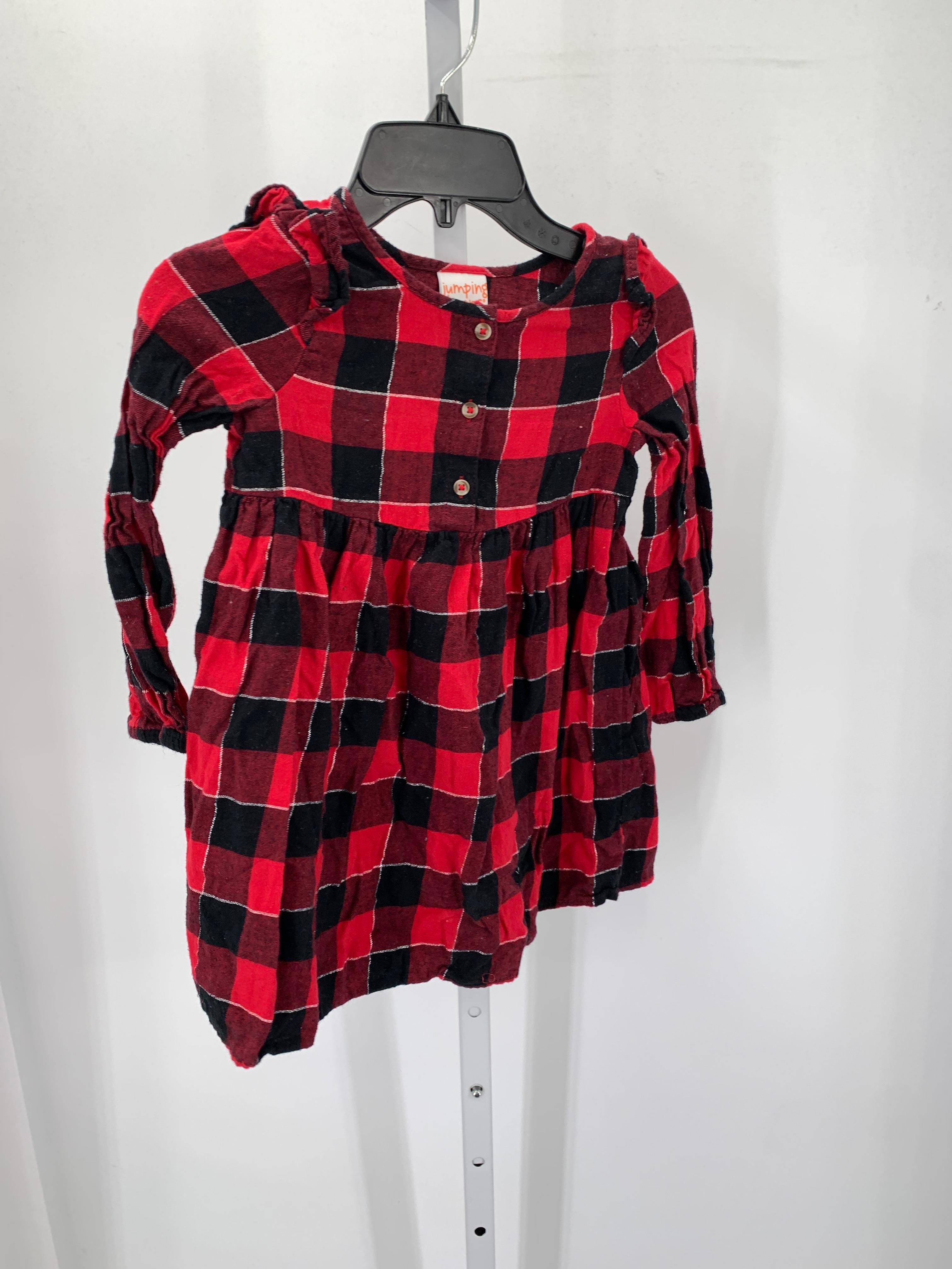 Jumping Beans Size 5T Girls Long Sleeve Dress