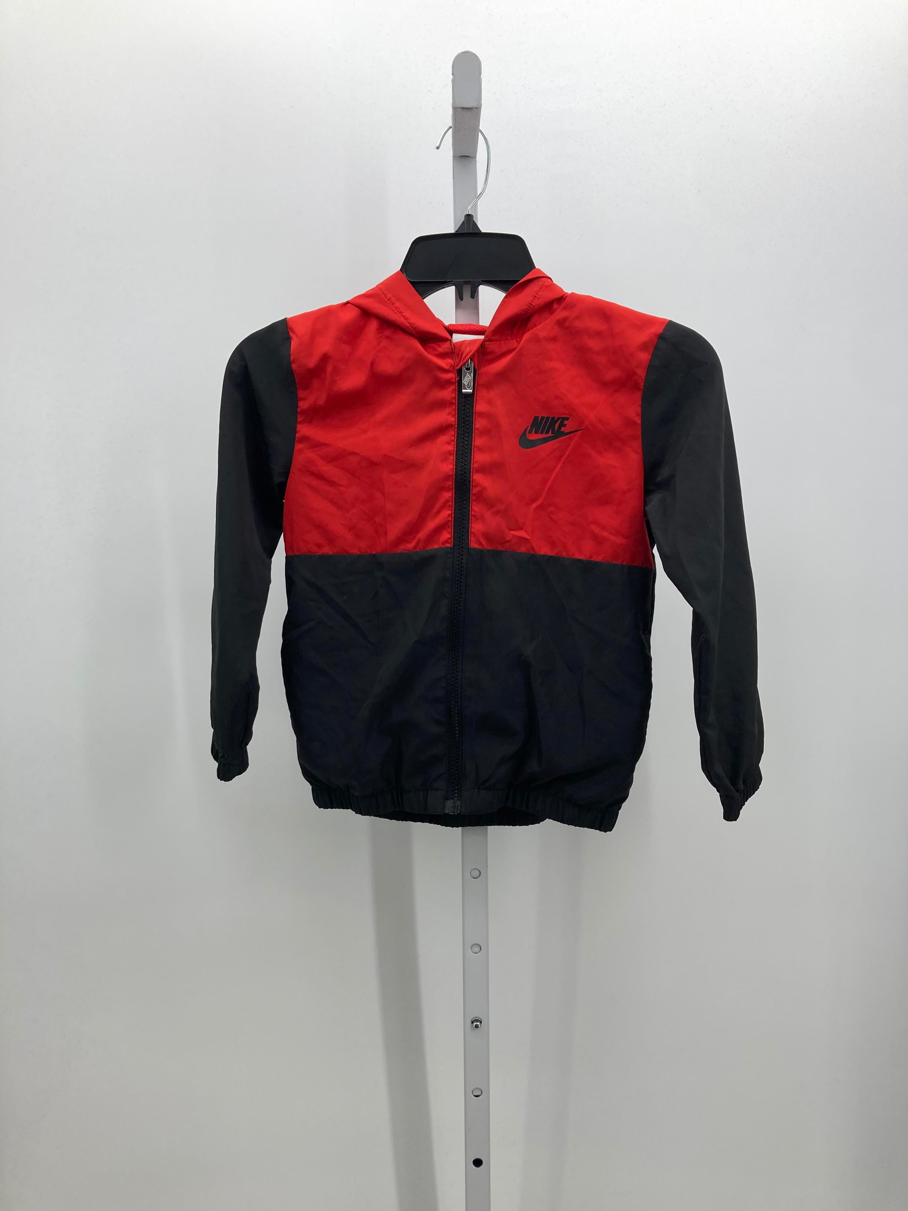 BLACK/RED WINDBREAKER