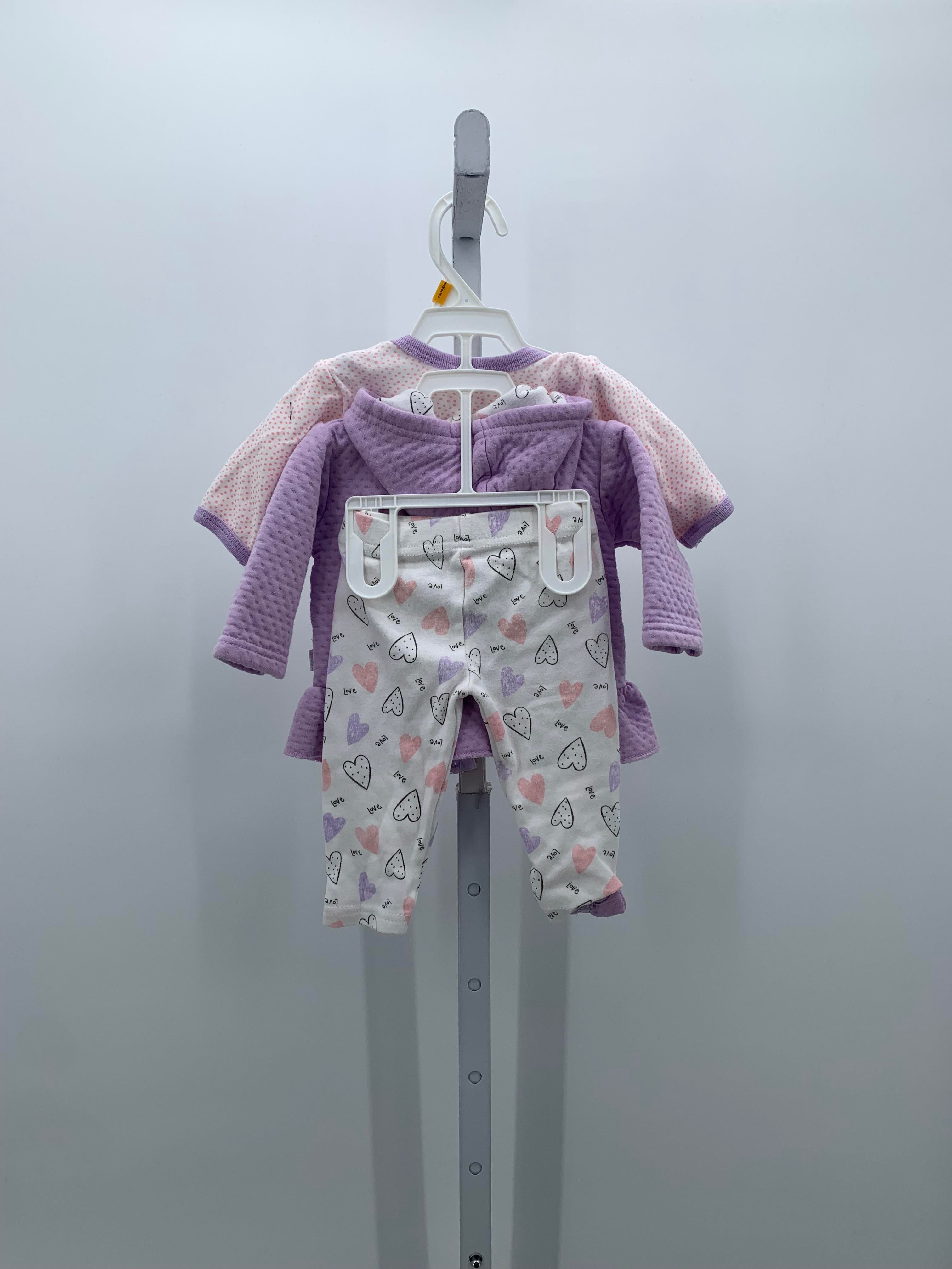 Duck Duck Goose Size 0-3 months Girls 3 Pieces