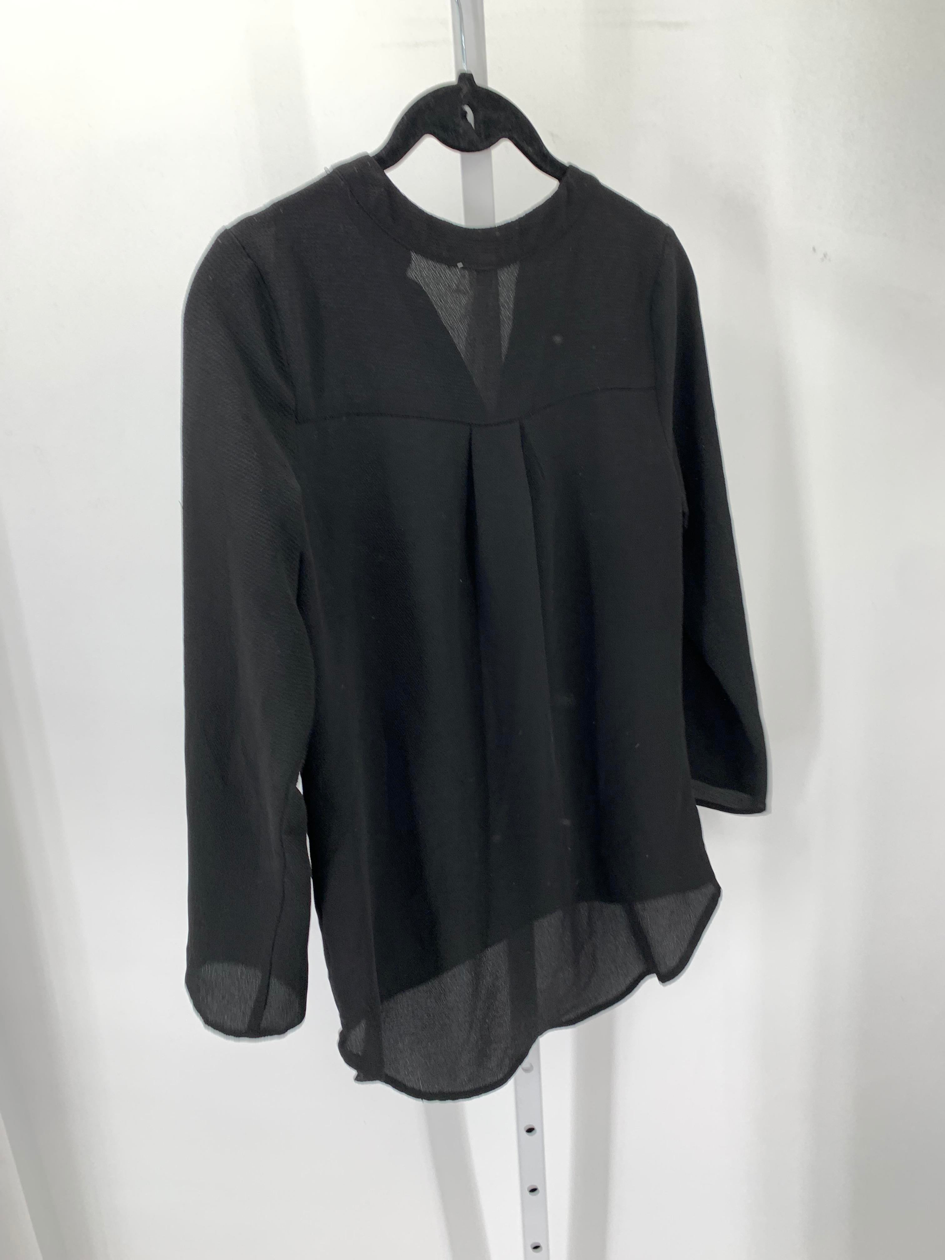 NY Collection Size Small Misses 3/4 Sleeve Shirt