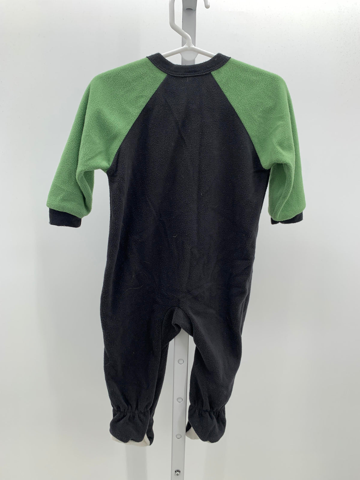 GREEN FLEECE DINO