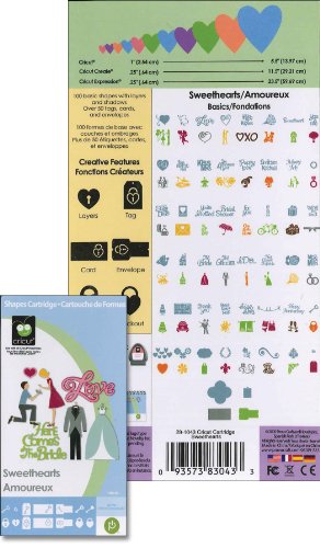 Cricut Cartridge  Sweethearts -