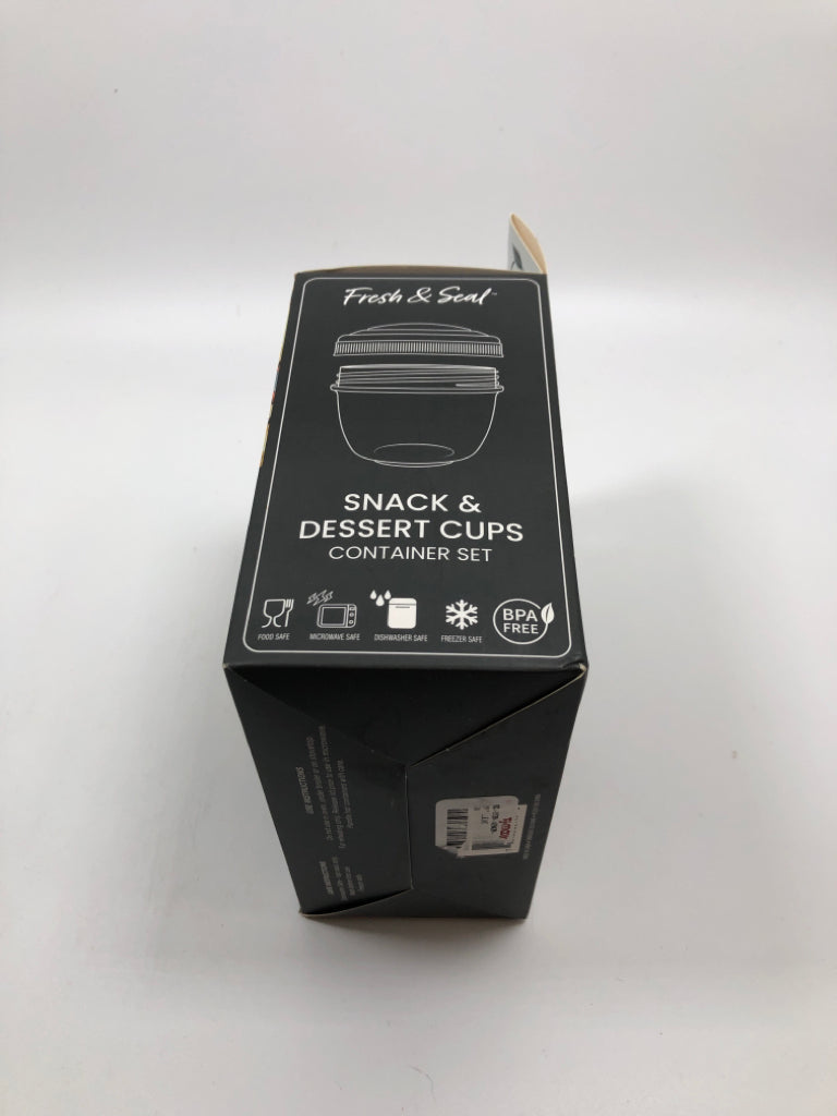 NIP 4 SNACK & DESSERT CUPS.