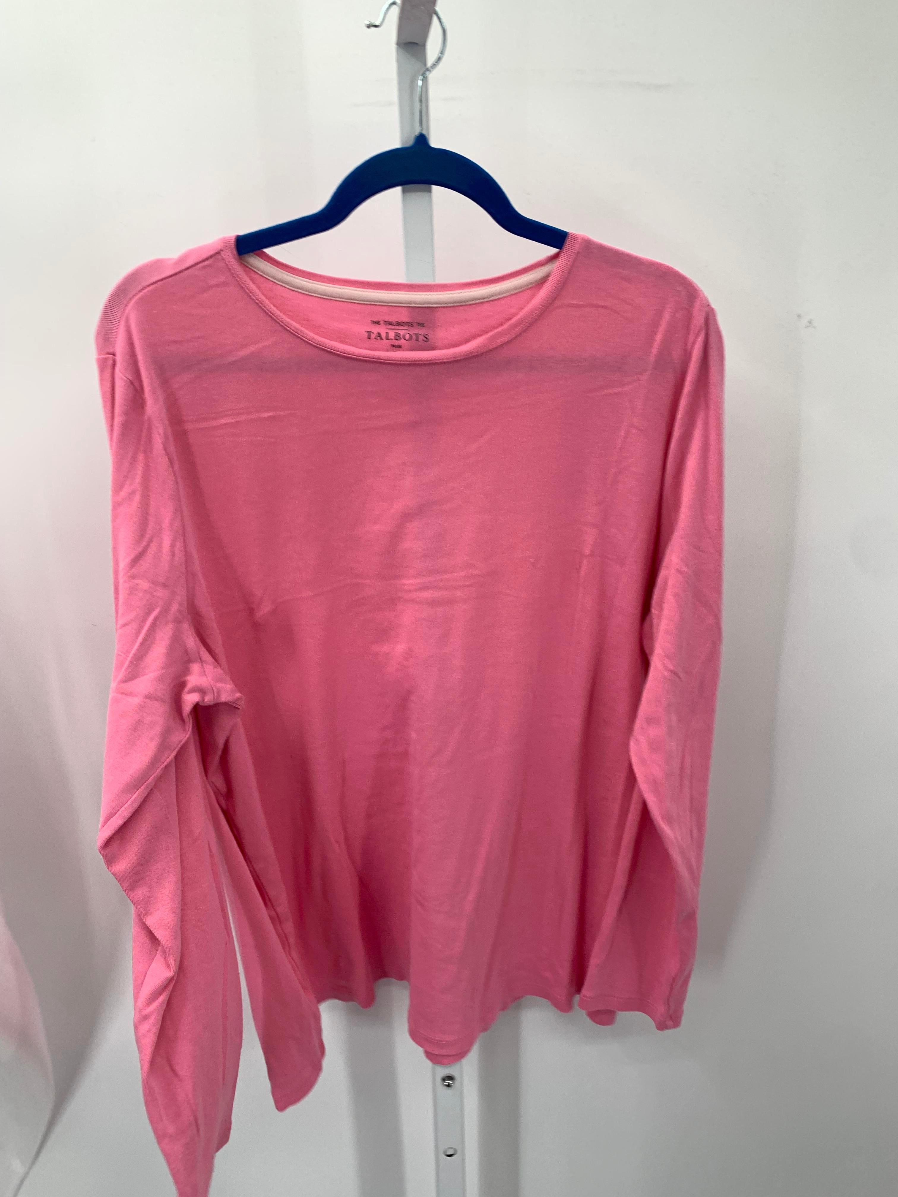 Talbots Size 2X Womens Long Sleeve Shirt