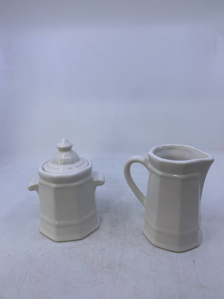 CREAM & SUGAR SET