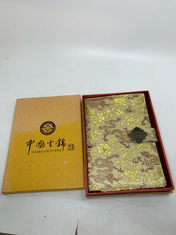 ASIAN STYLE THEMED JOURNAL IN BOX.
