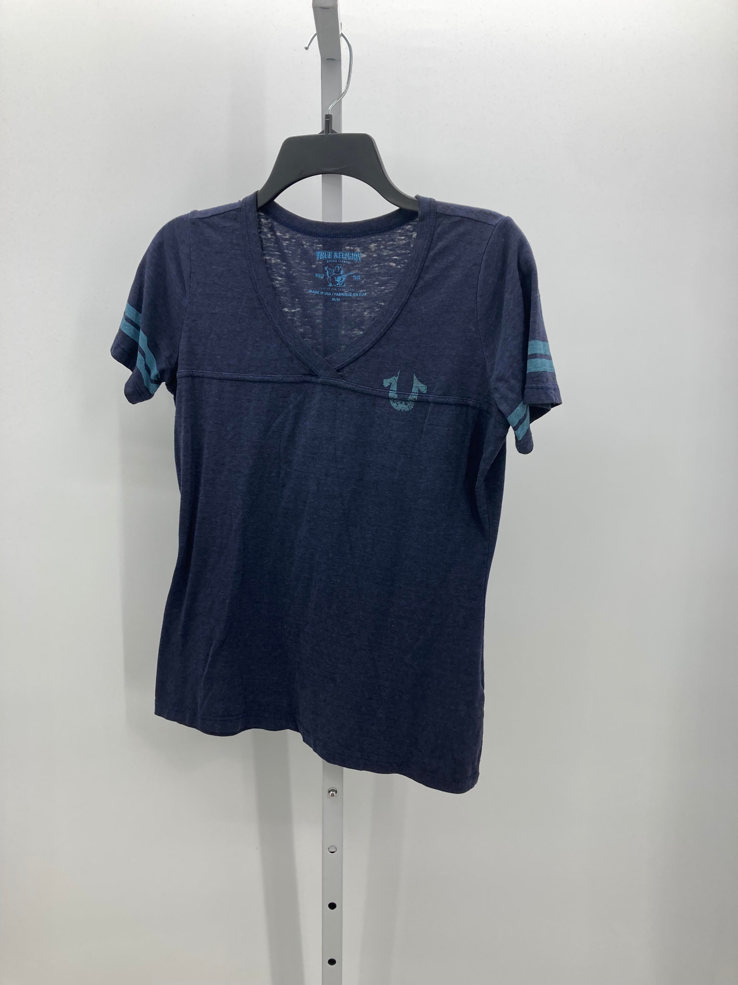 True Religion Size Medium Misses Short Sleeve Shirt
