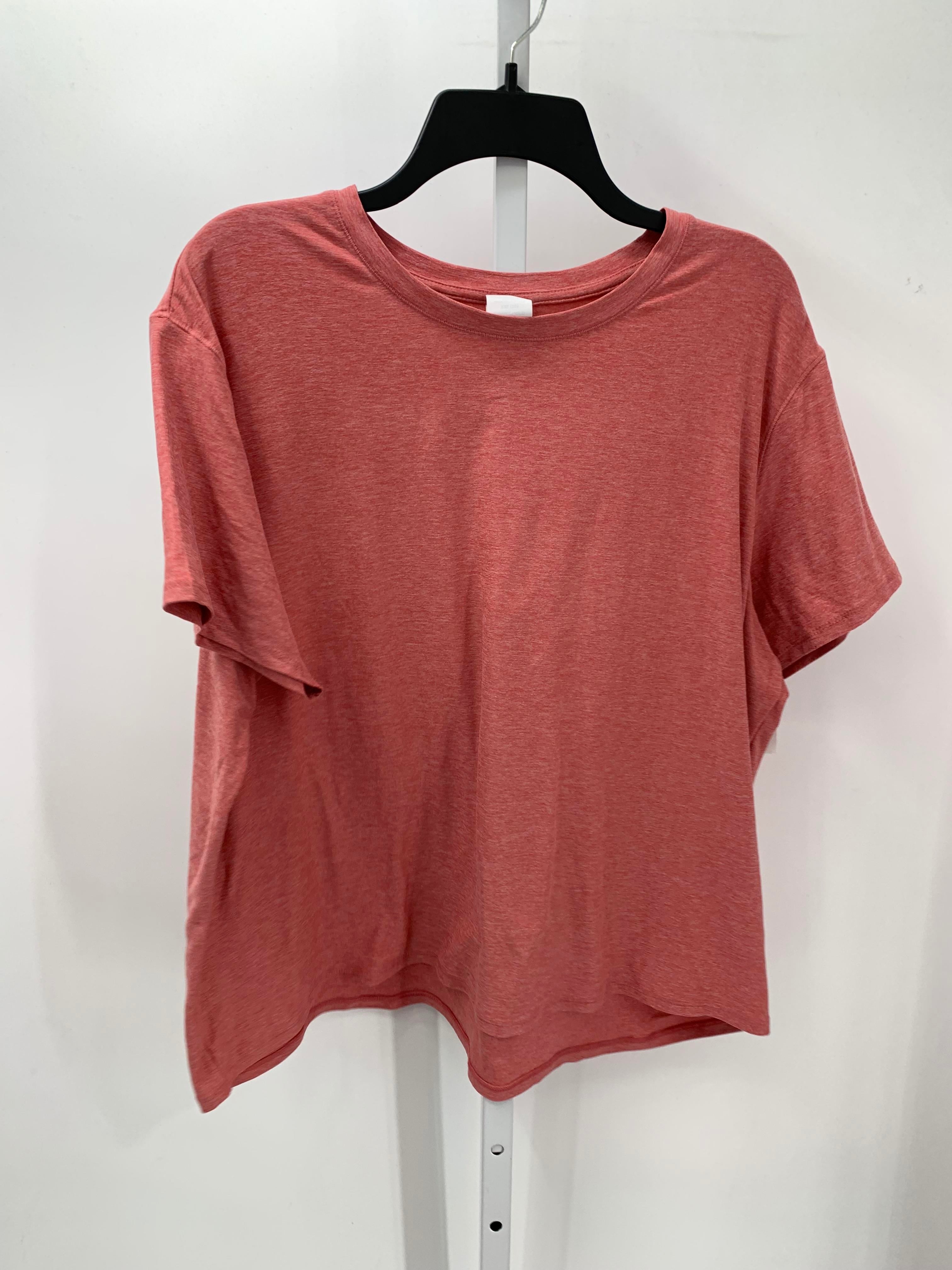 Athletic Works Size XXL Misses Short Sleeve Shirt