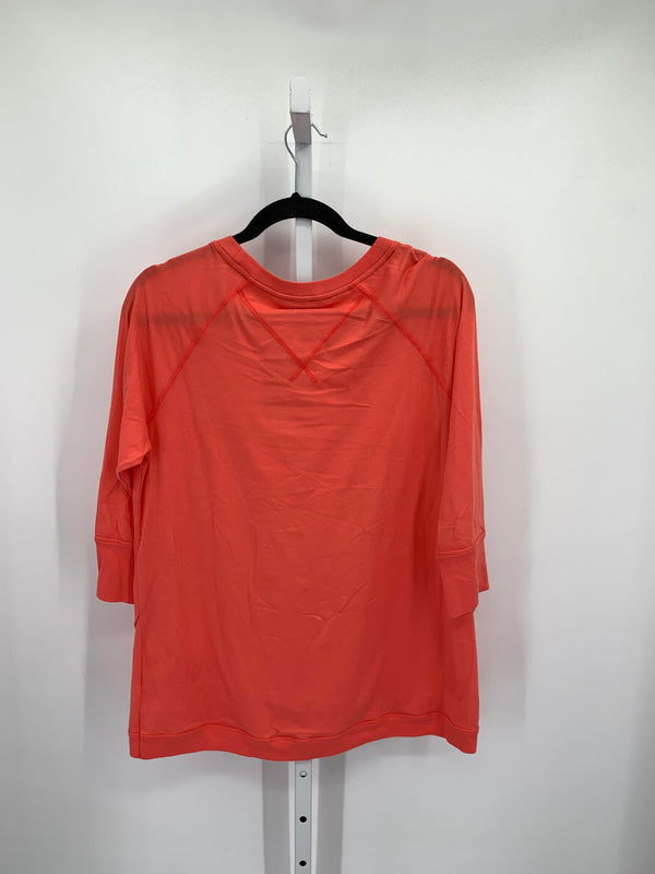 Christopher & Banks Size Large Misses 3/4 Sleeve Shirt