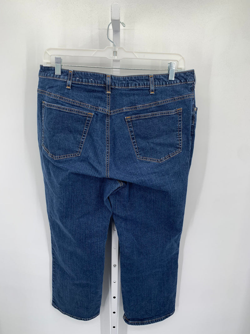 Lands End Size 18 W Womens Jeans