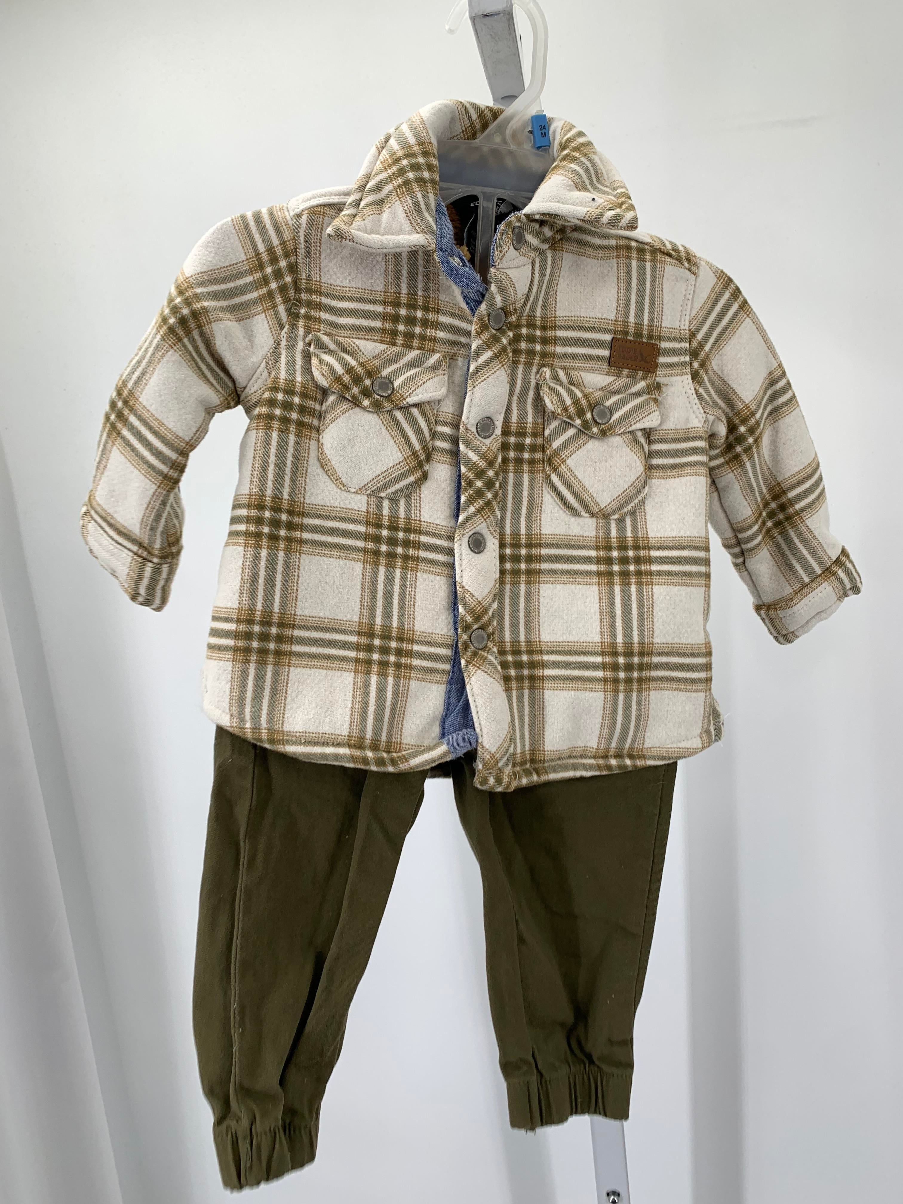 PLAID JACKET AND PANTS