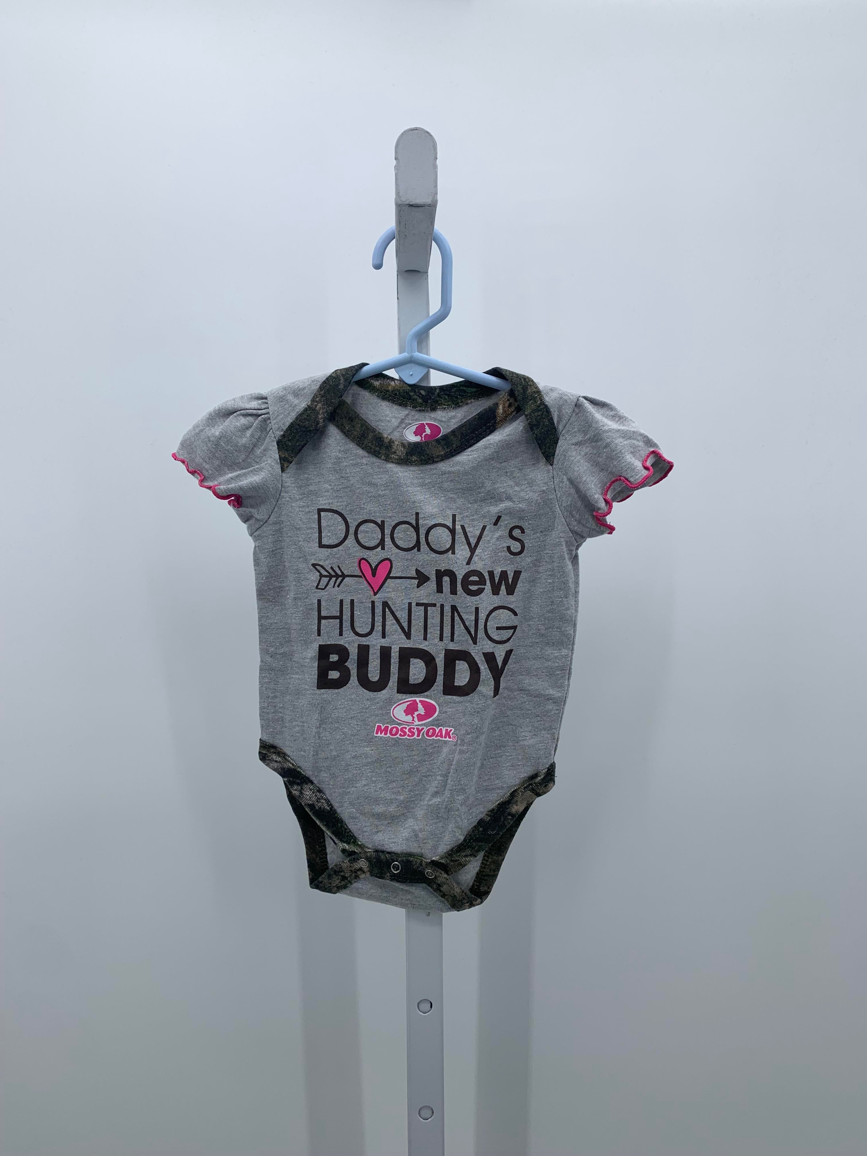 Mossy Oak Size 0-3 months Girls Short Sleeve Shirt