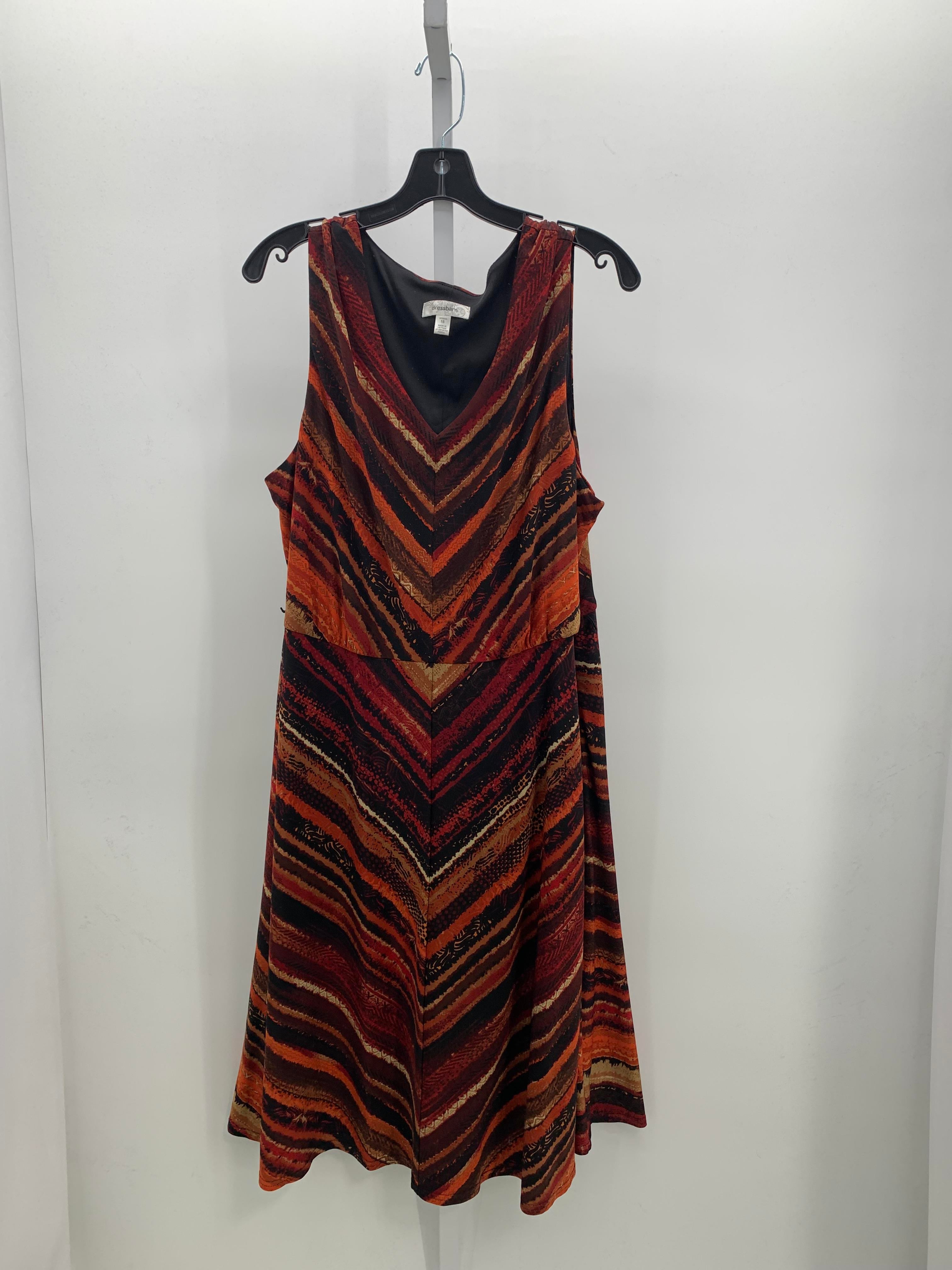 Dress Barn Size 18 W Womens Sleeveless Dress
