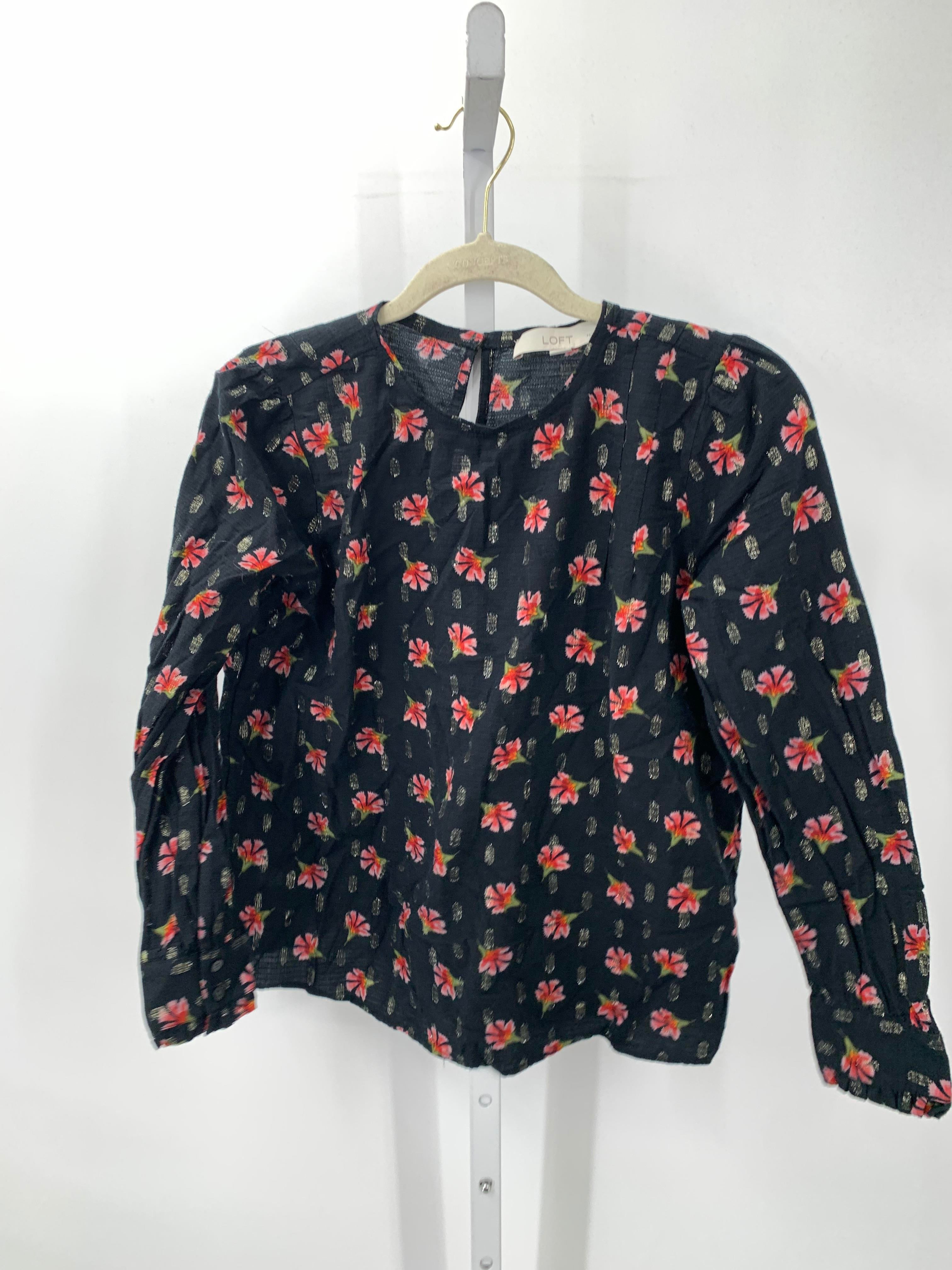 Loft Size Small Petite Petite Long Sleeve Shirt