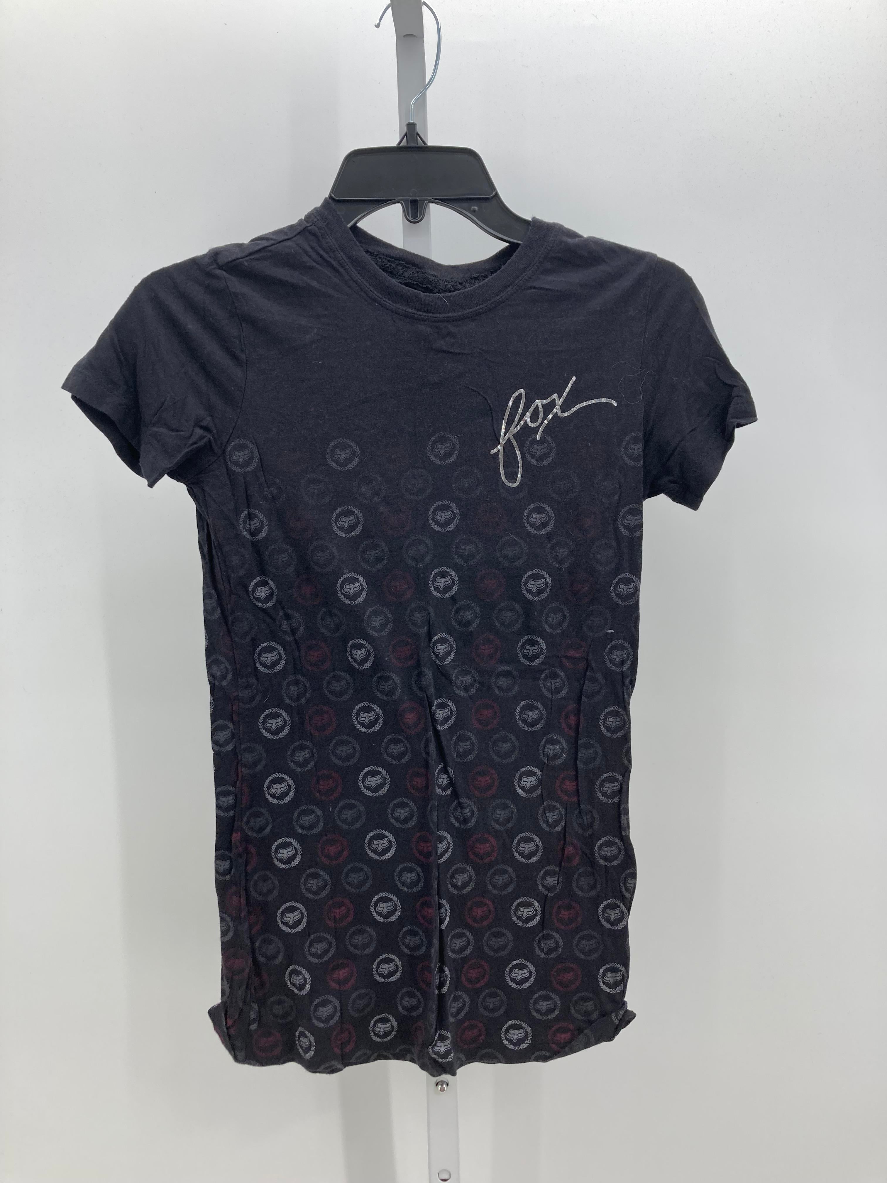Fox Size Medium Juniors Short Sleeve Shirt