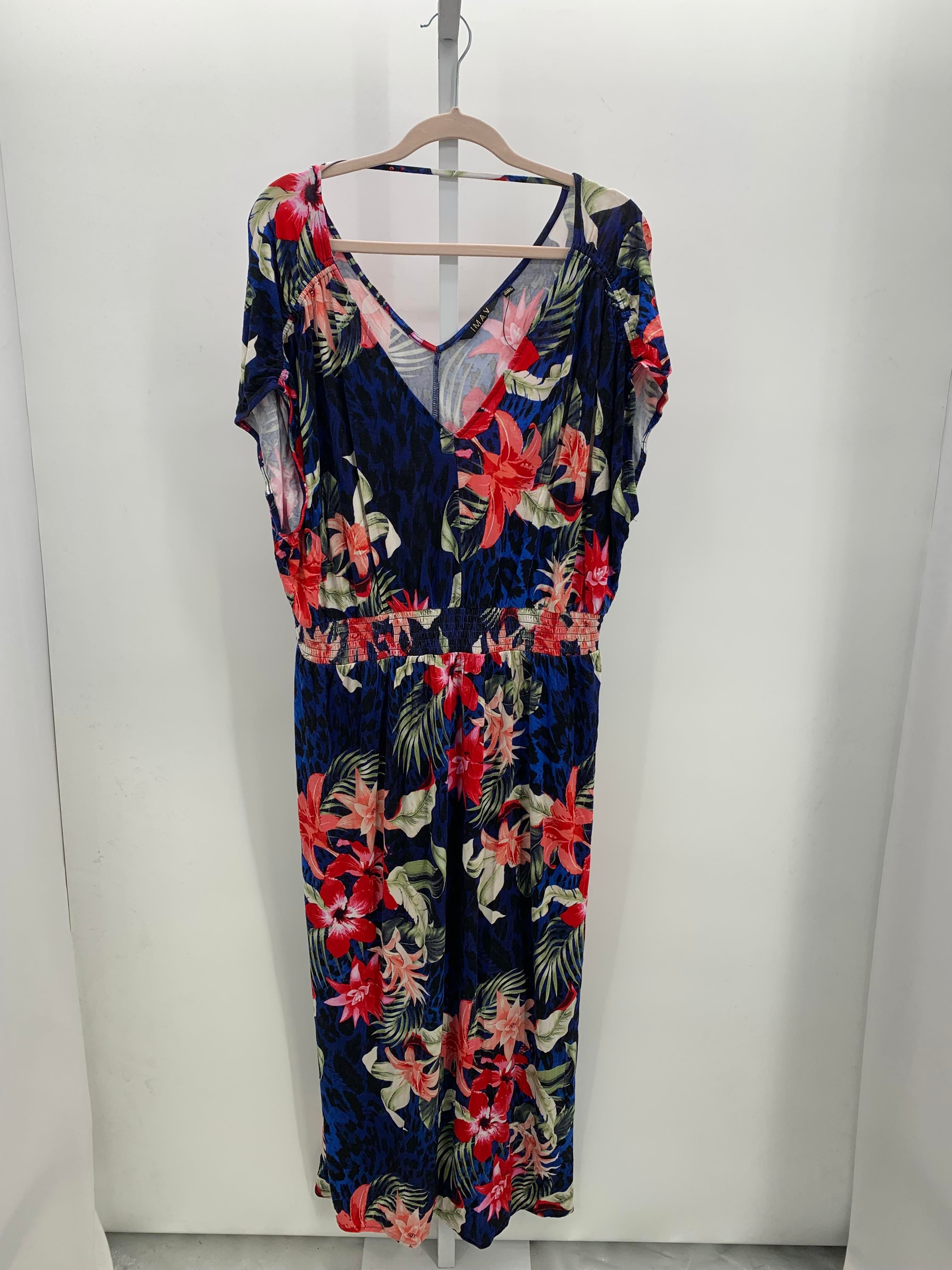 Size 1XP Womens Sleeveless Dress