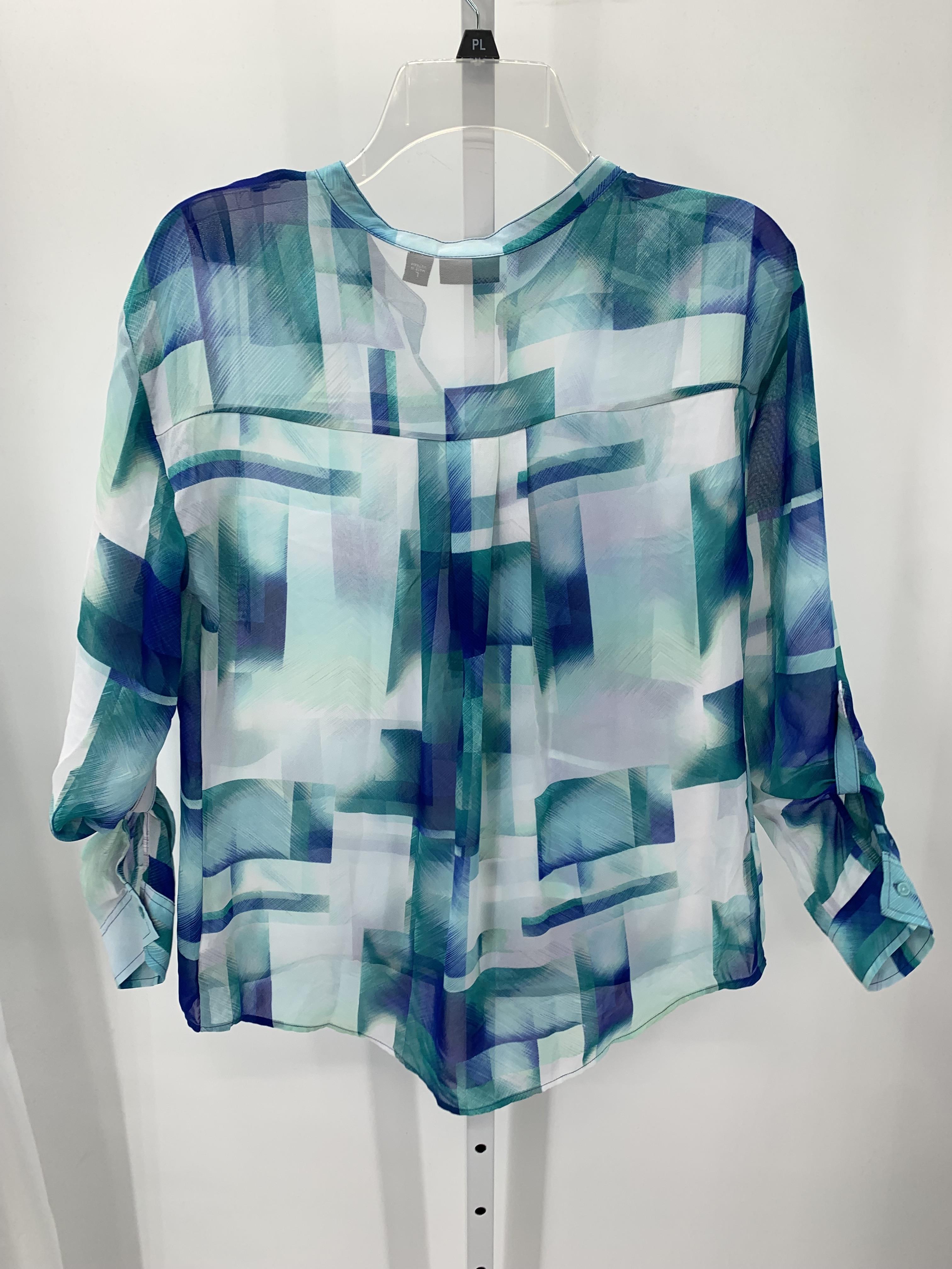 A.N.A. Size Large Misses Long Sleeve Shirt