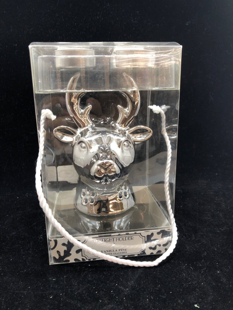 REINDEER TEA LIGHT HOLDER